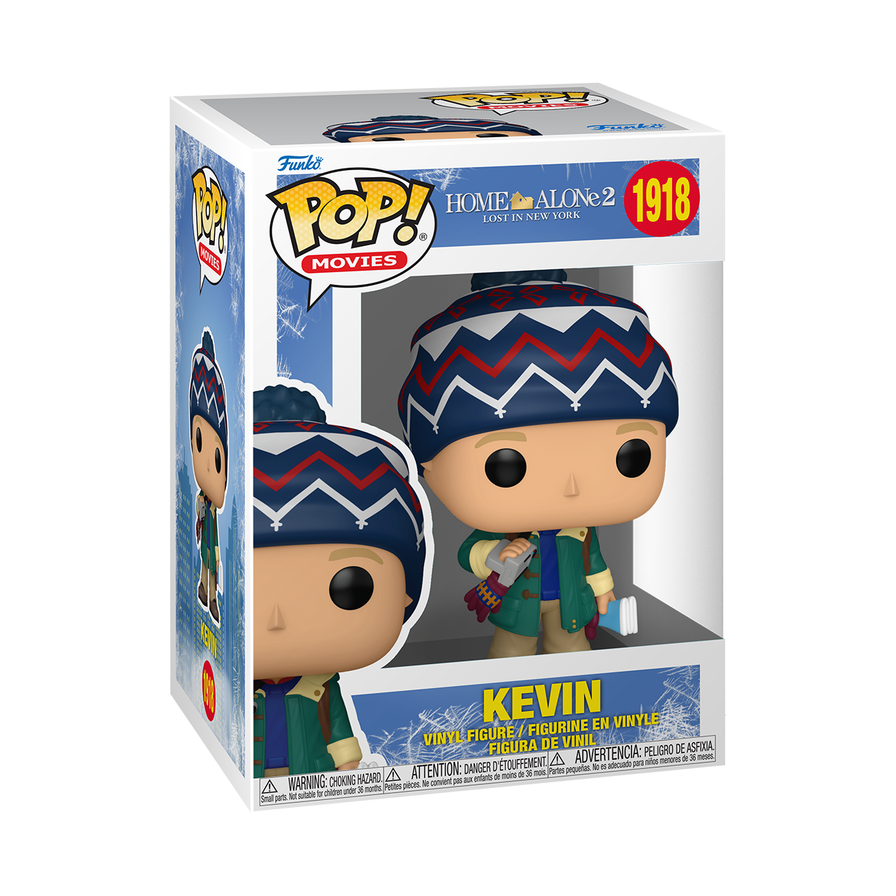 Funko POP! Movies: Home Alone 2 Kevin 3.75-in Vinyl Figure