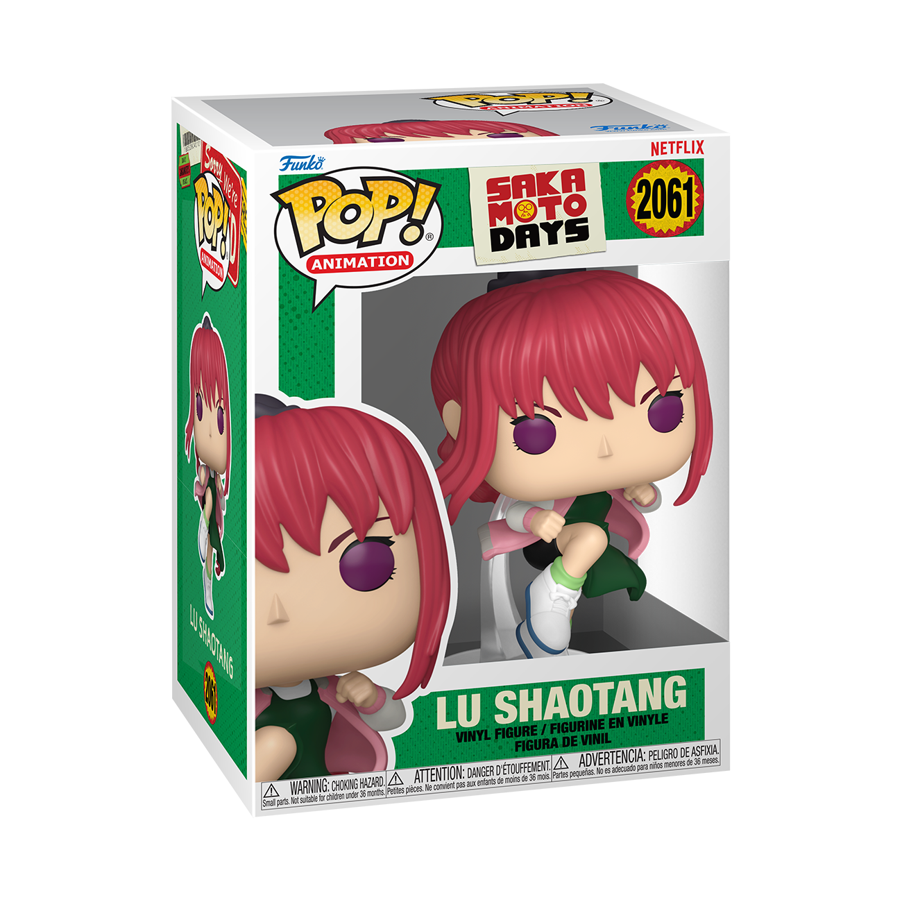 Funko POP! Animation: Sakamoto Days Lu Shaotang 4.3-in Vinyl Figure
