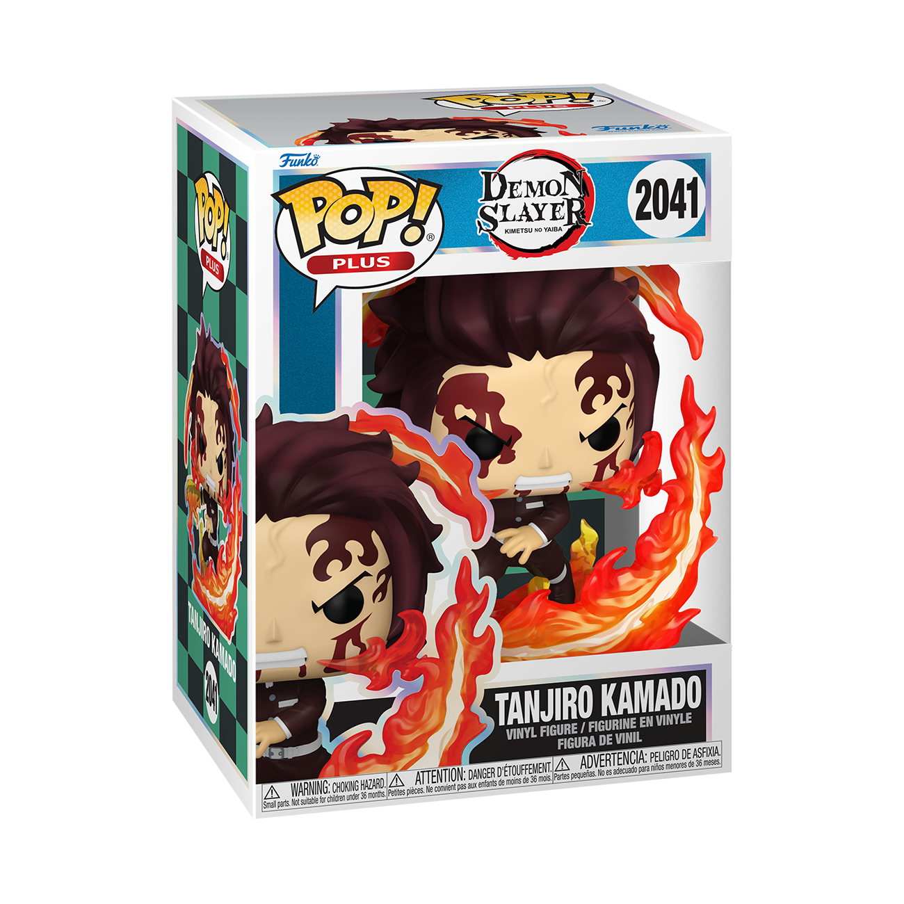 Funko POP! Plus: Demon Slayer Tanjiro Kamado (Dancing Flash) 4.6-in Vinyl Figure