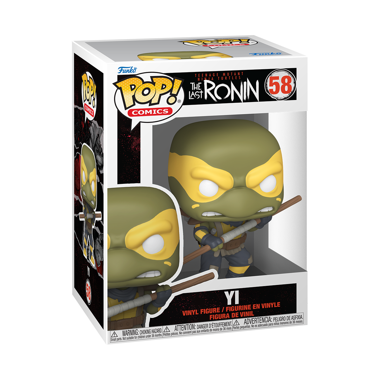 Funko POP! Comics: Teenage Mutant Ninja Turtles: The Last Ronin Yi 3.7-in Vinyl Figure