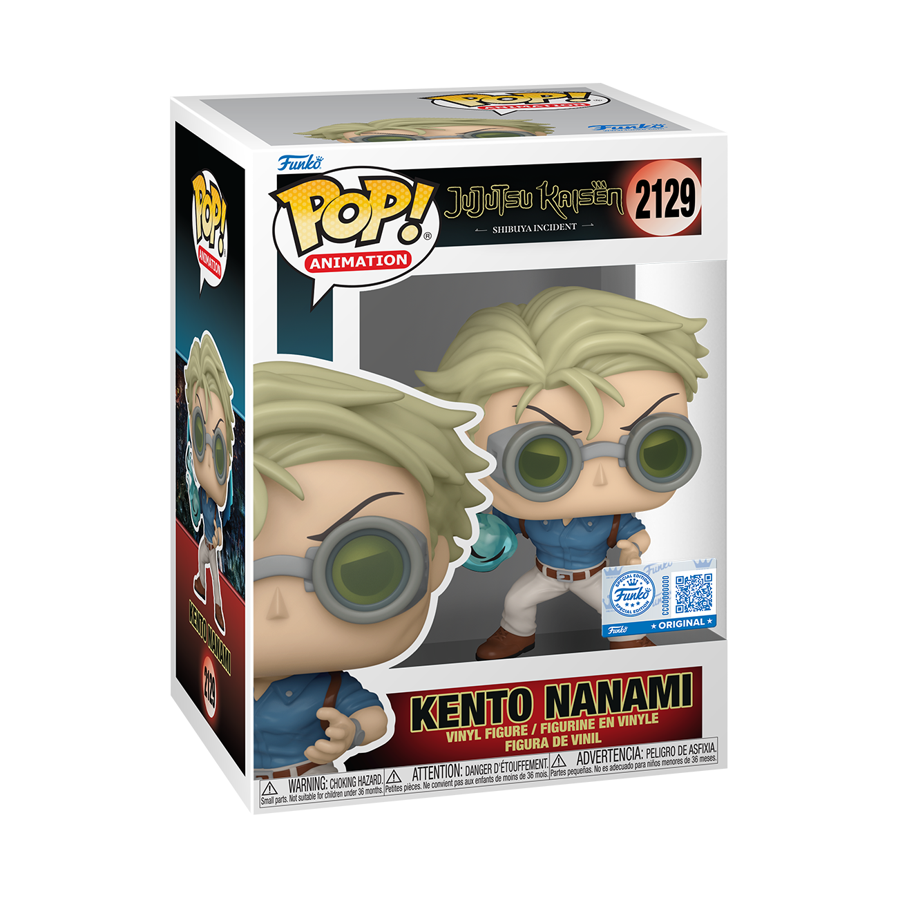 Funko POP! Animation: Jujutsu Kaisen Kento Nanami 4.1-in