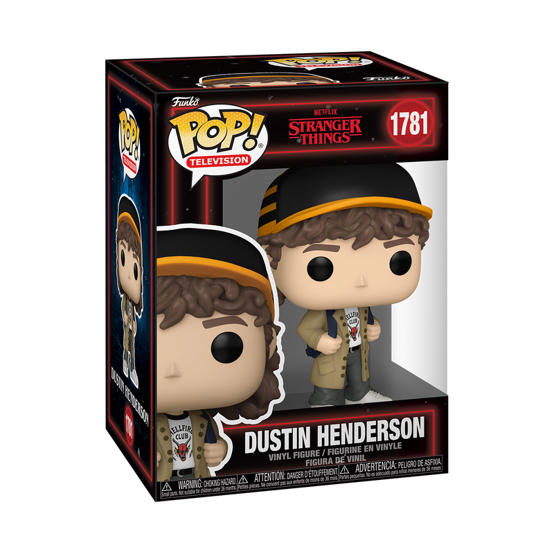 Funko POP! Television: Stranger Things Dustin Henderson 4.2-in Vinyl Figure