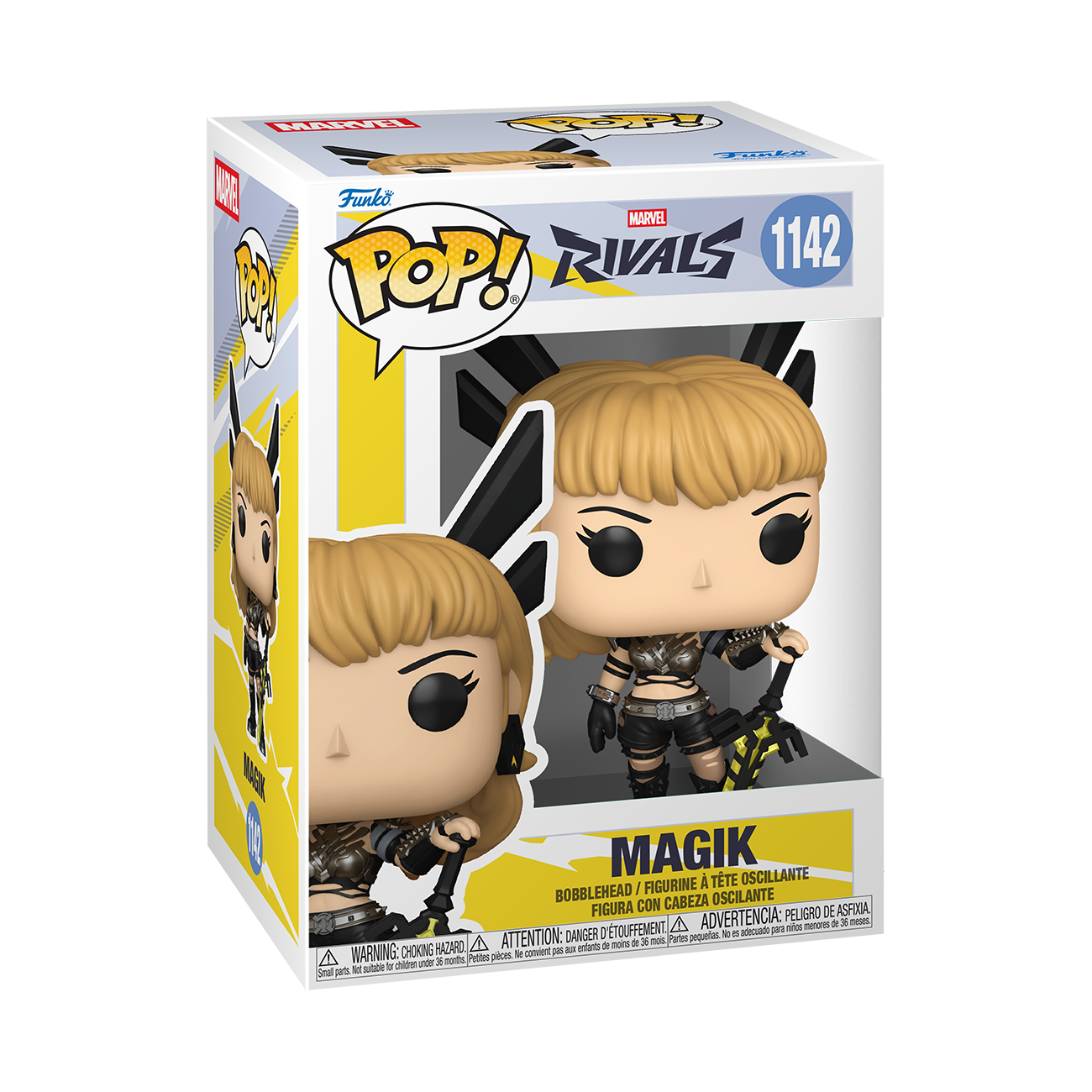 Funko POP! Marvel: Rivals Magik 4.6-in Vinyl Bobblehead Figure