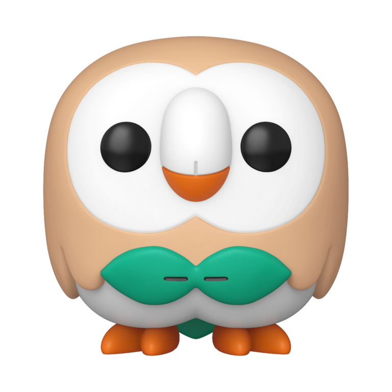 Funko POP! Games: Pokemon Rowlet 2.6-in Vinyl Figure