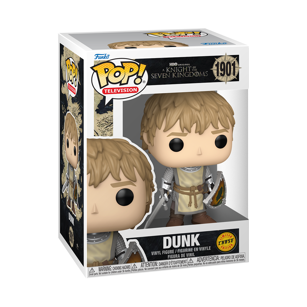 Funko POP! Television: A Knight of the Seven Kingdoms Dunk (or Chase) 4-in Vinyl Figure