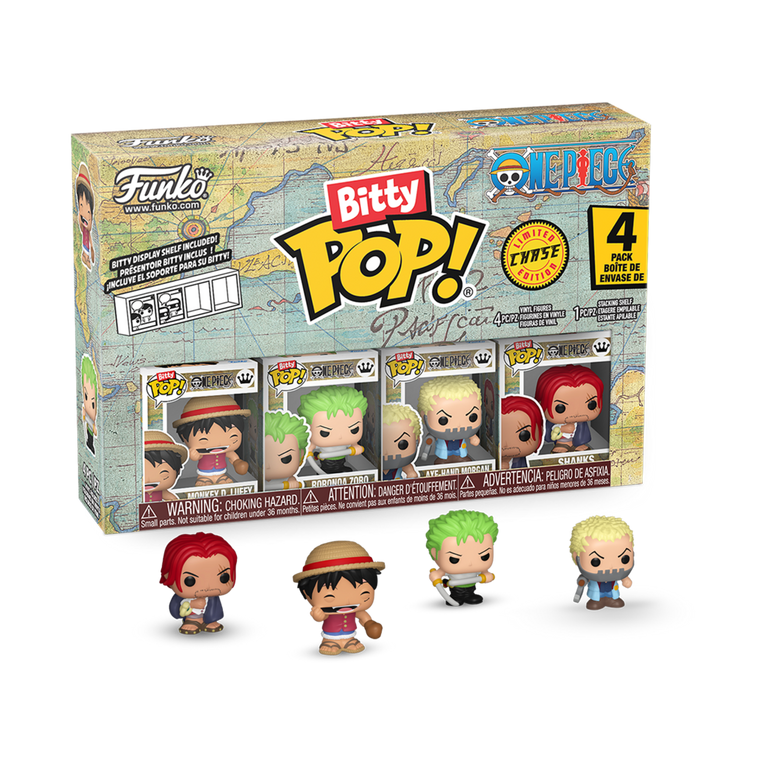 Funko Bitty POP! One Piece Vinyl Figure Set 4-Pack (Monkey D