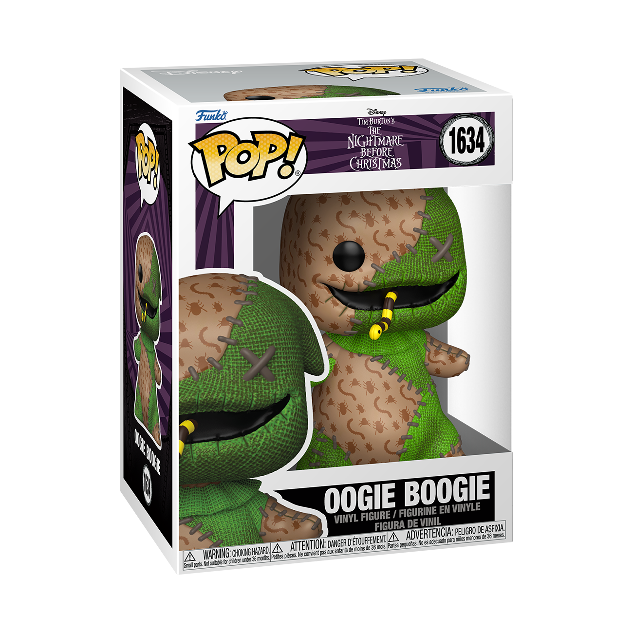 Funko POP! Disney: The Nightmare Before Christmas Oogie Boogie 4.1-in Vinyl Figure