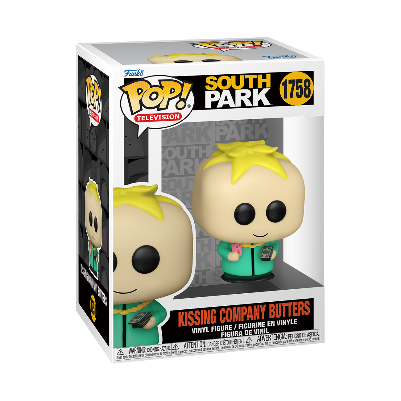 Funko POP! Television: South Park Kissing Company Butters 3-in Vinyl Figure