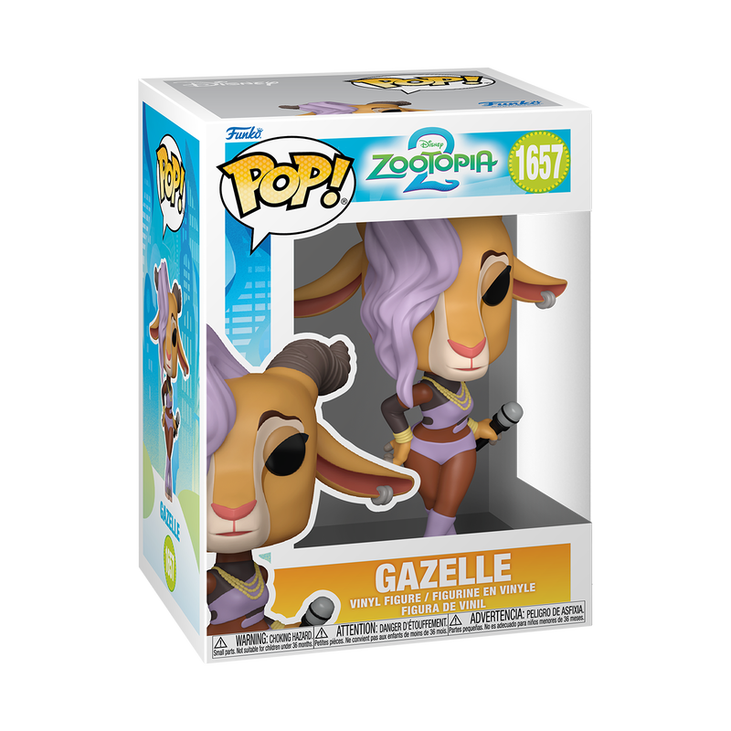 Funko POP! Disney: Zootopia 2 Gazelle 5.1-in Vinyl Figure