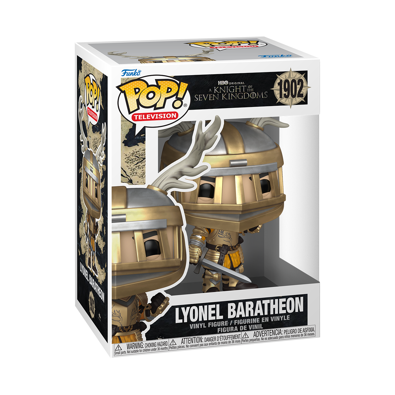 Funko POP! Television: A Knight of the Seven Kingdoms Lyonel Baratheon 5.3-in Vinyl Figure