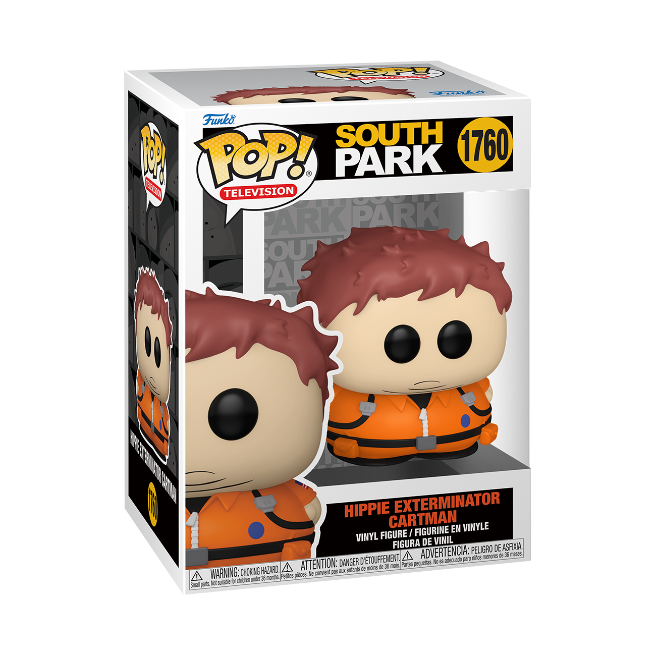 Funko POP! Television: South Park Hippie Exterminator Cartman 3-in Vinyl Figure
