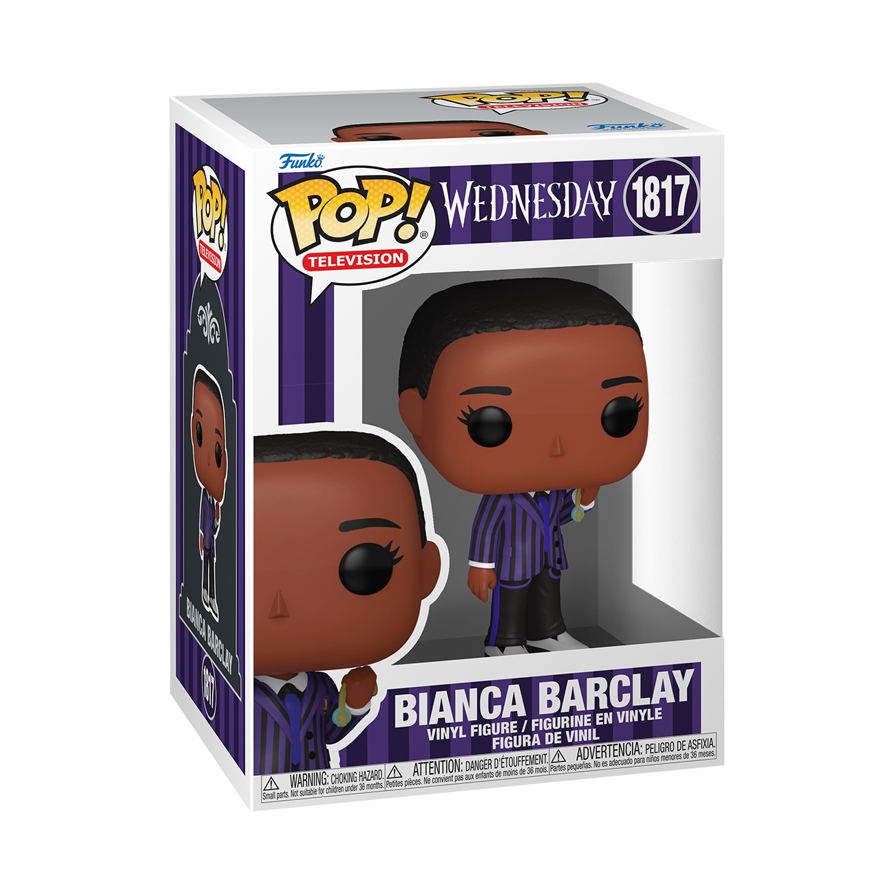 Funko POP! Television: Wednesday Netflix Series Bianca Barclay 3.7-in Vinyl Figure