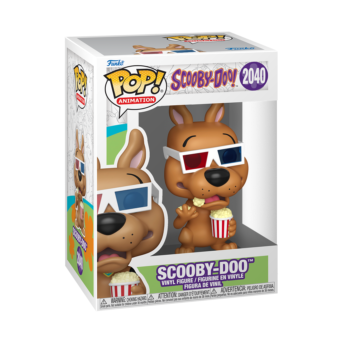 Funko POP! Animation: Scooby Doo - Scooby Doo 4.4-in Vinyl Figure