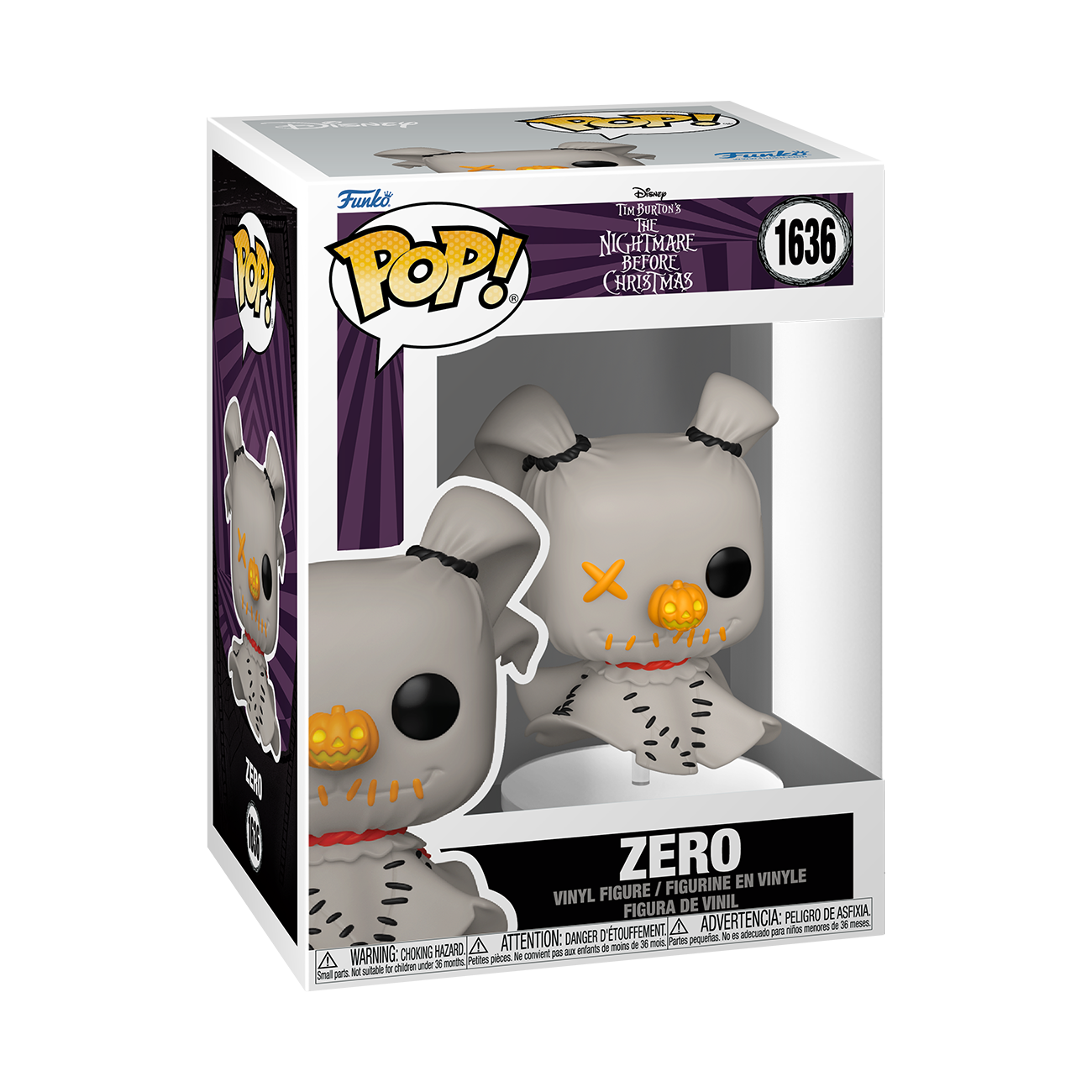 Funko POP! Disney: The Nightmare Before Christmas Zero 3.3-in Vinyl Figure