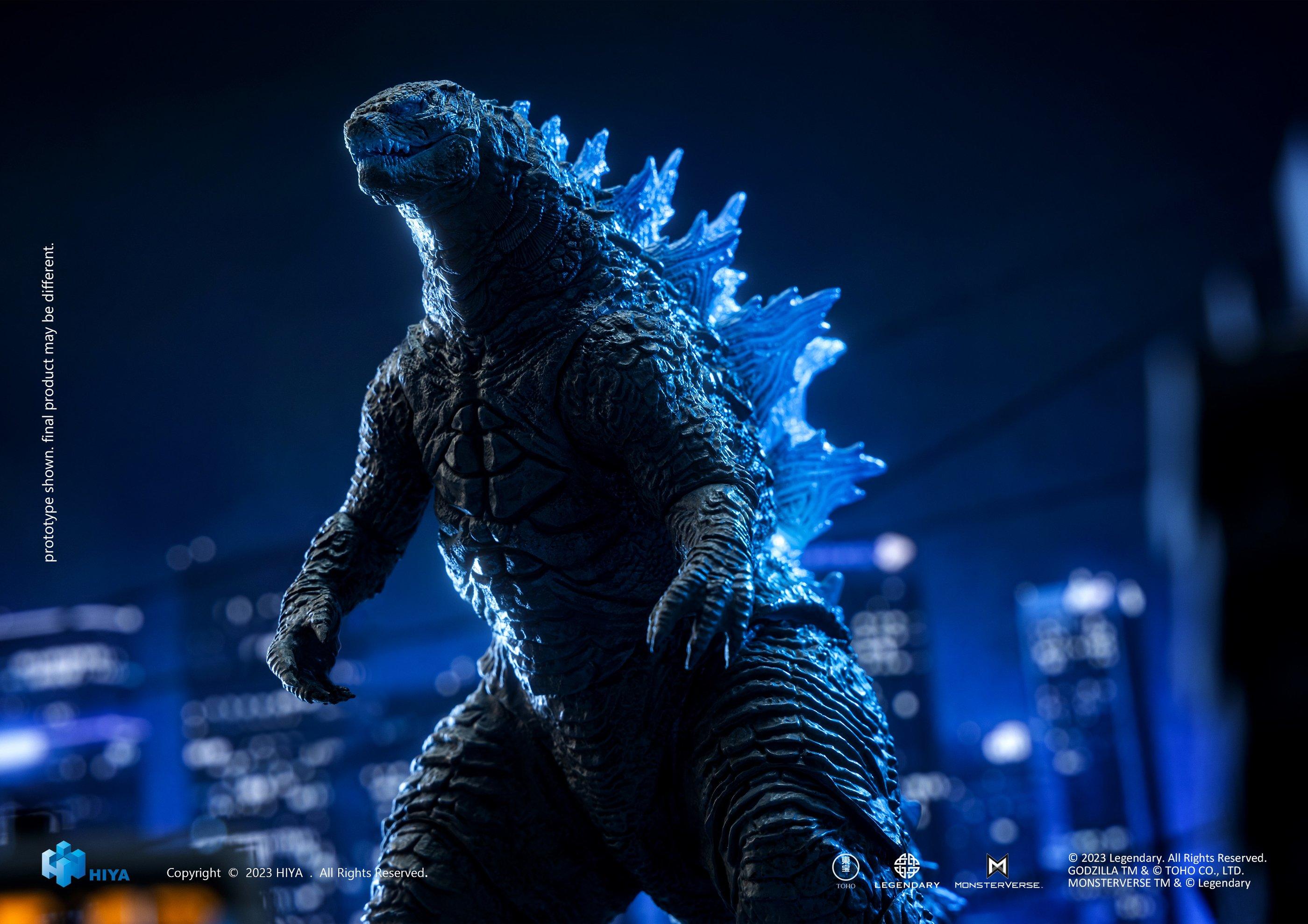 Hiya Toys Godzilla vs Kong Heat Ray Godzilla Translucent PX