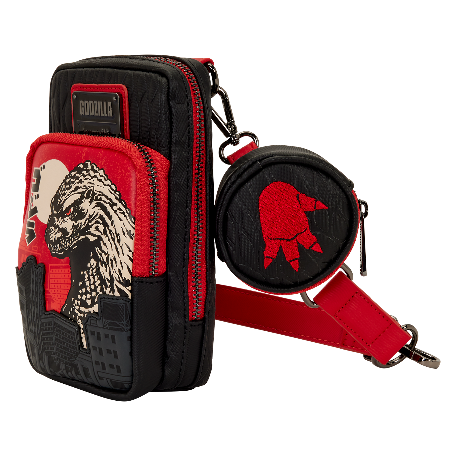 Loungefly Toho Godzilla Crossbody Sling Bag