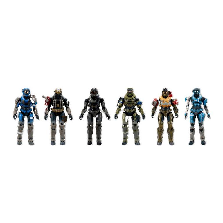 Jazwares Halo Spartan Noble 6-Pack Figure Set | GameStop