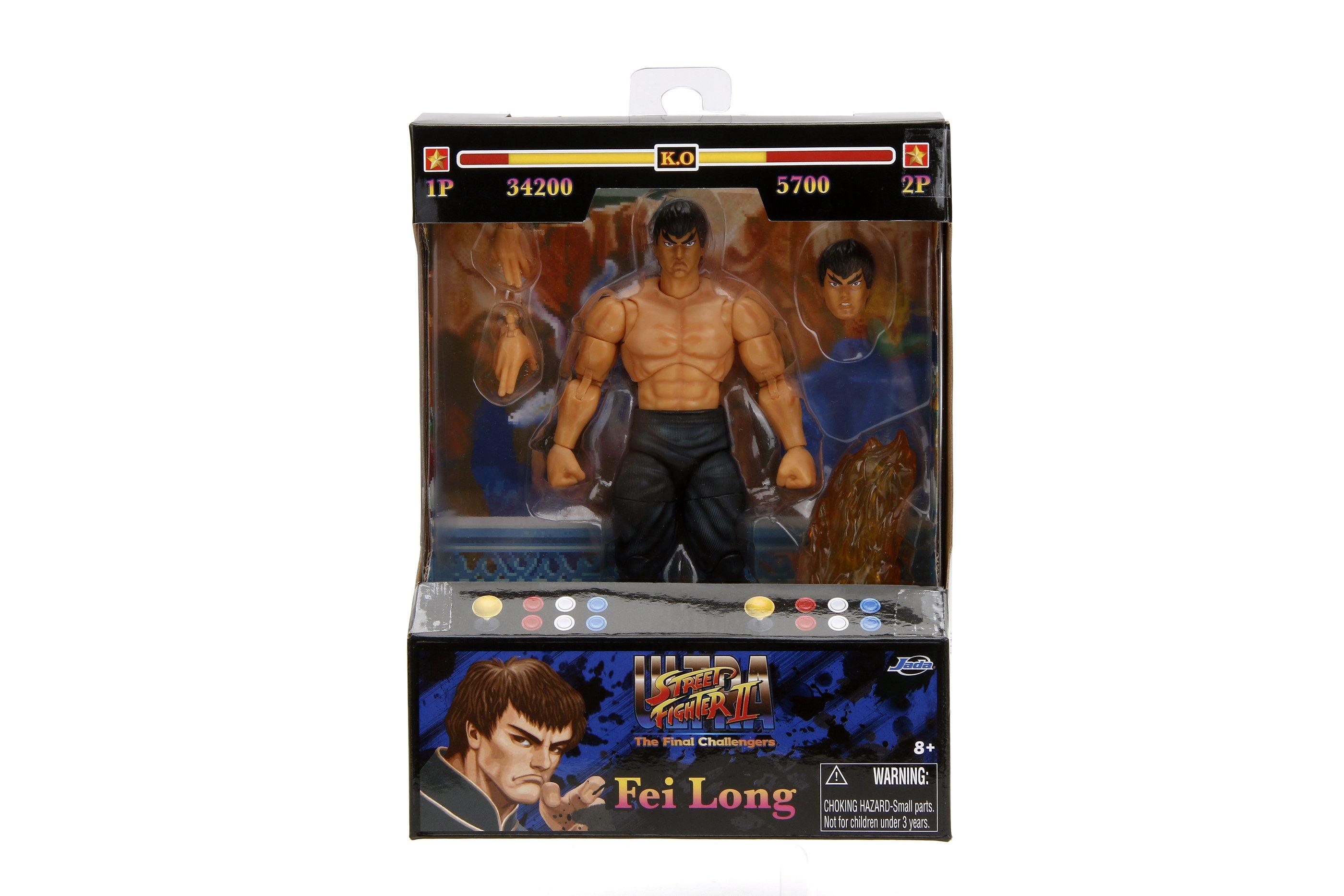 Ultra Street Fighter II Fei Long 6-in Action Figure
