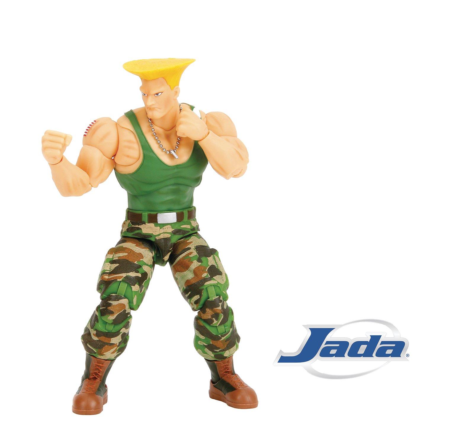 Jada Toys Street Fighter II Guile 6-in Action Figure | GameStop
