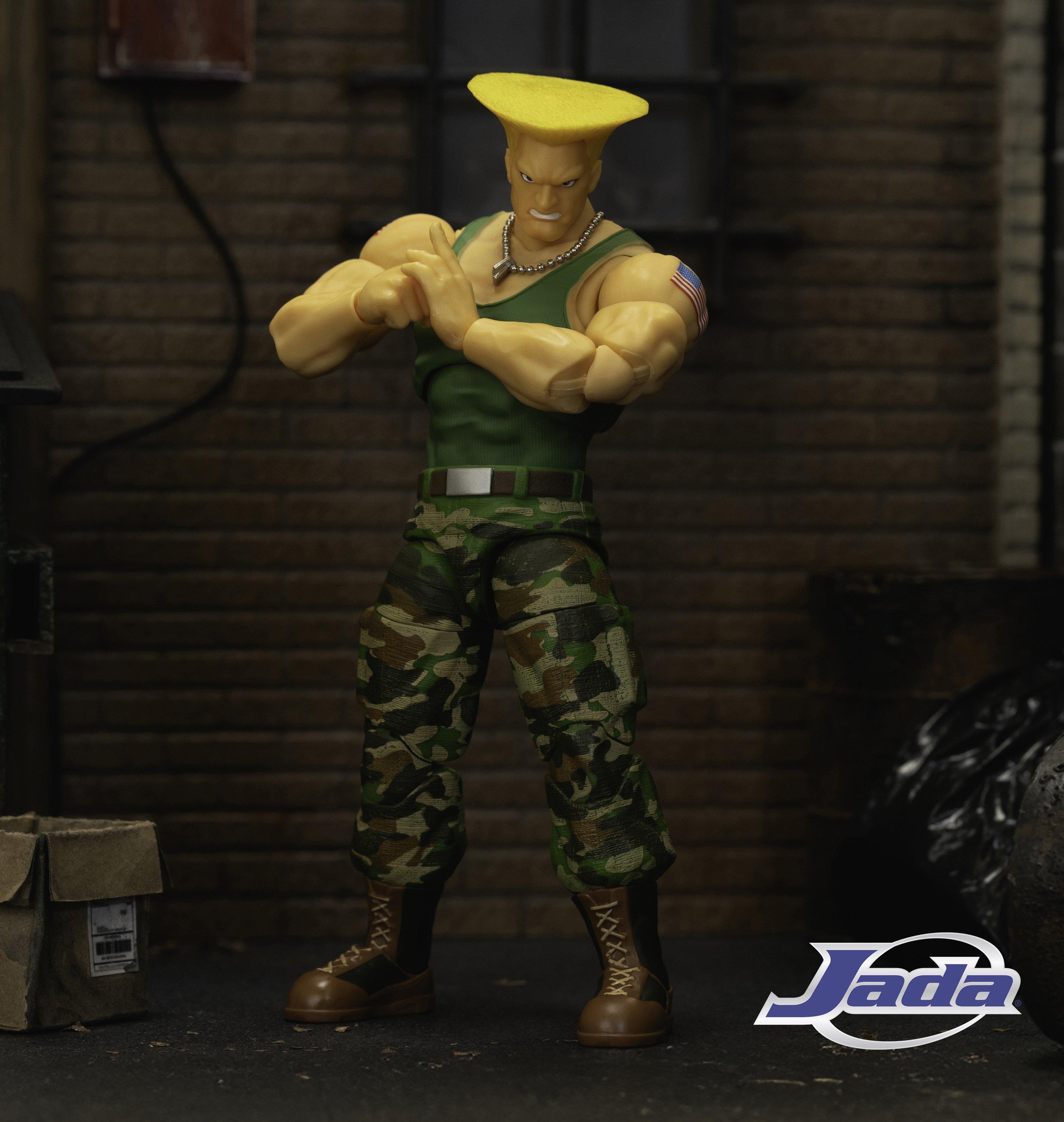 Jada Toys Street Fighter II Guile 6-in Action Figure
