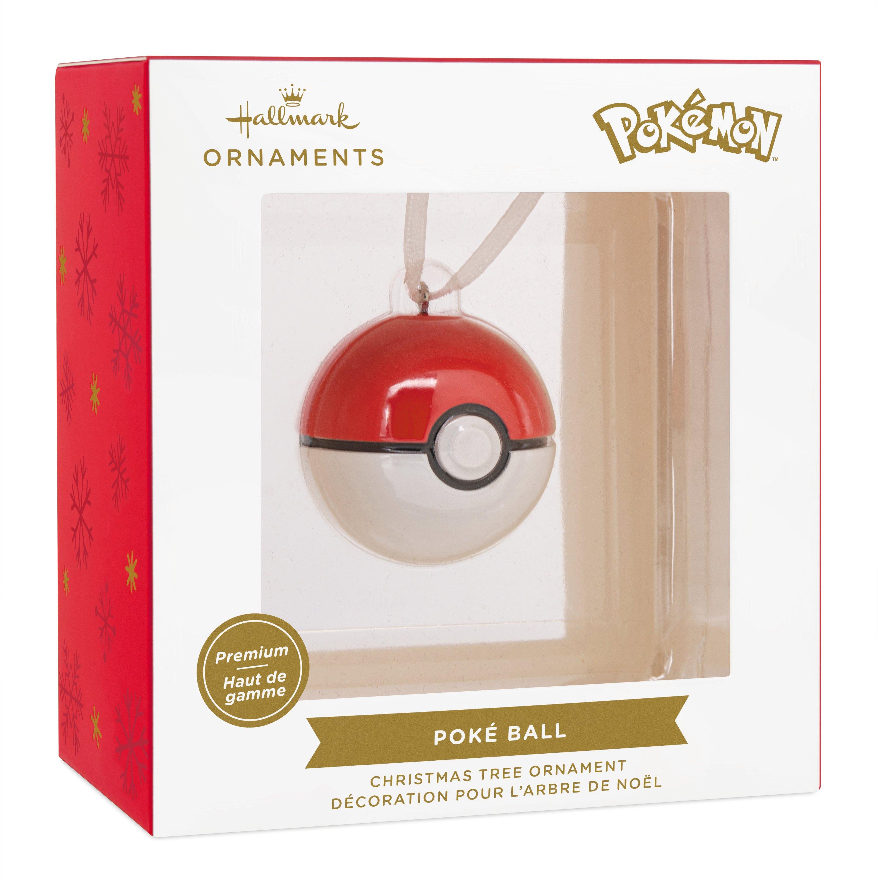 Hallmark Pokemon Poke Ball (Red and White) Christmas Ornament