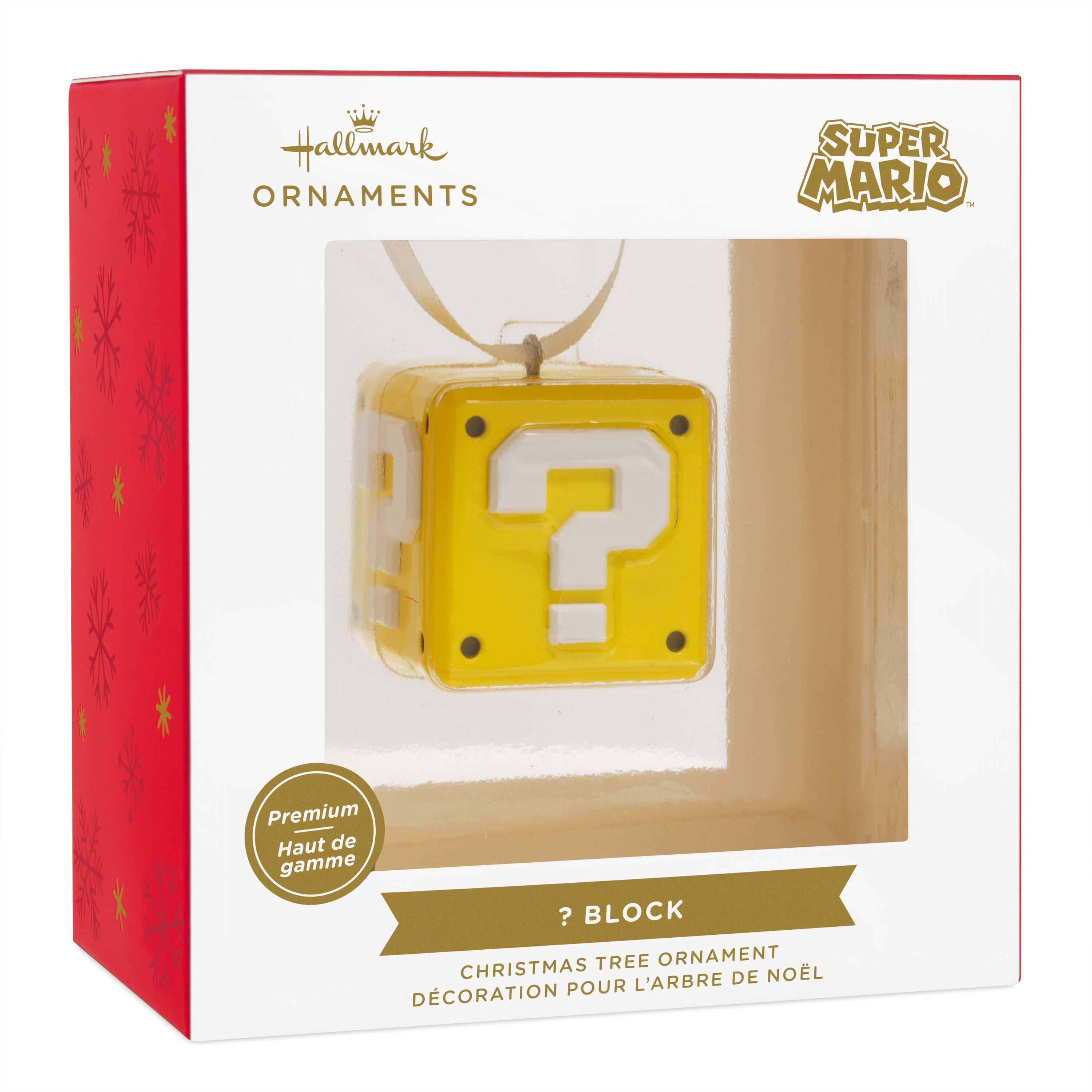 Hallmark Super Mario Premium Metal Question Box Ornament