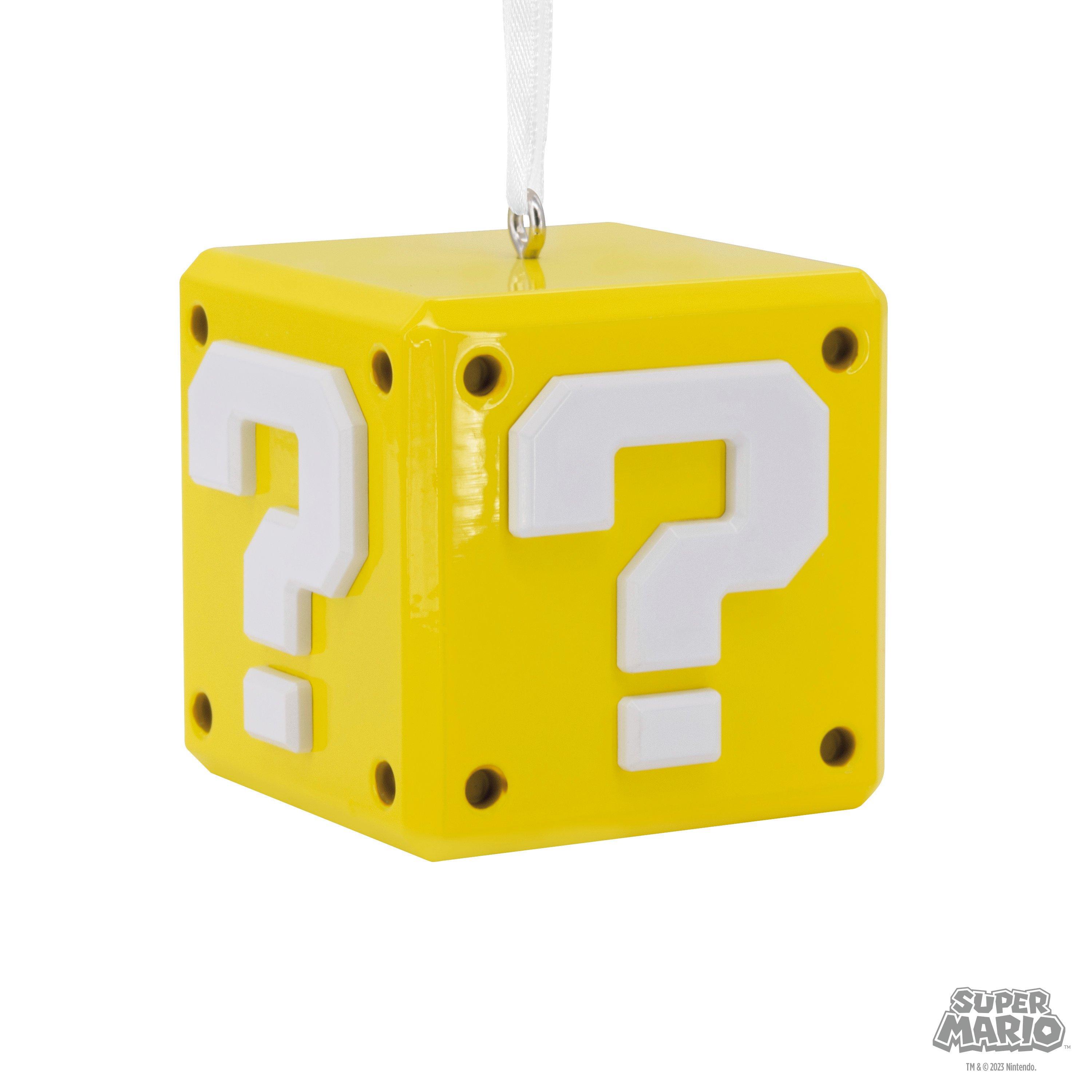 Hallmark Super Mario Premium Metal Question Box Ornament