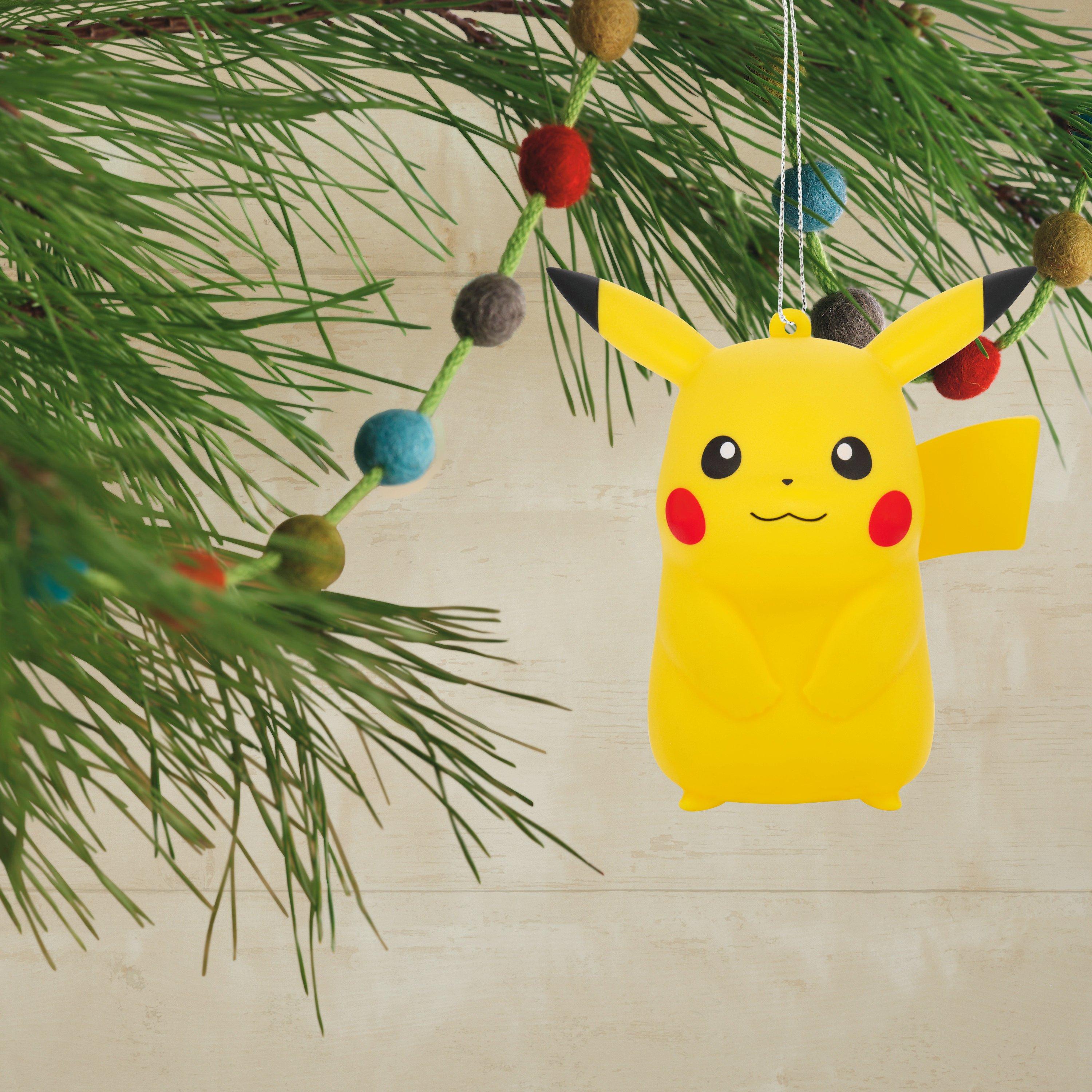 Hallmark Pokemon Pikachu Shatterproof Christmas Ornament