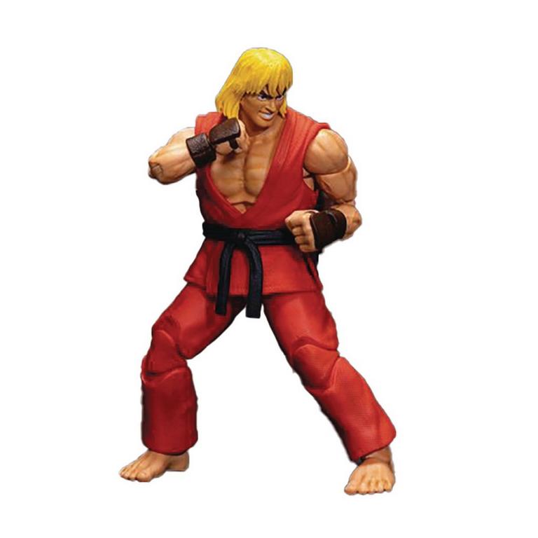 ケン　ストリートファイター　jada toys Jada Toys Street Fighter II Ken 6-in Action Figure | GameStop
