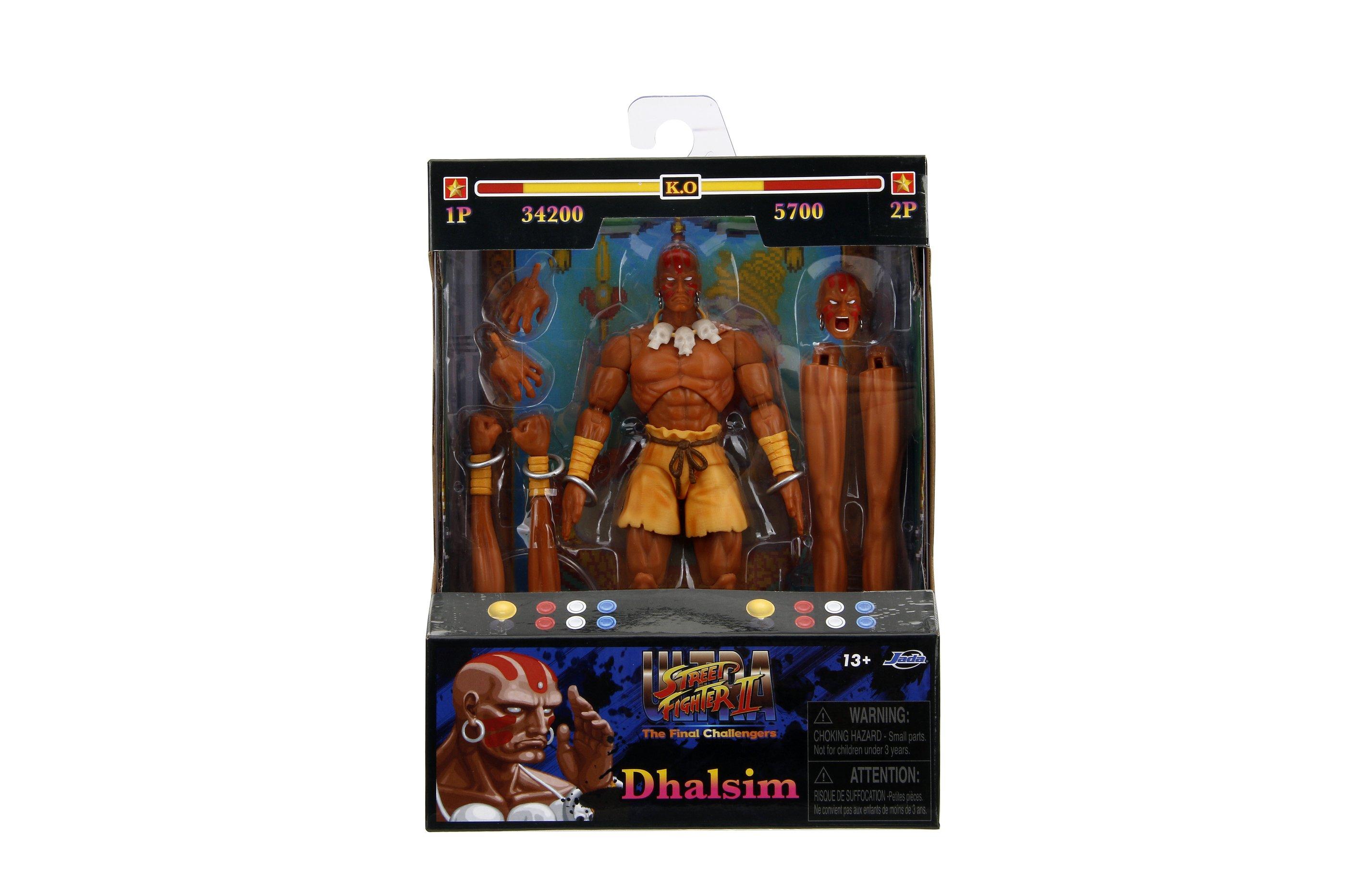 Jada Toys Street Fighter II Dhalsim 6-in Action Figure