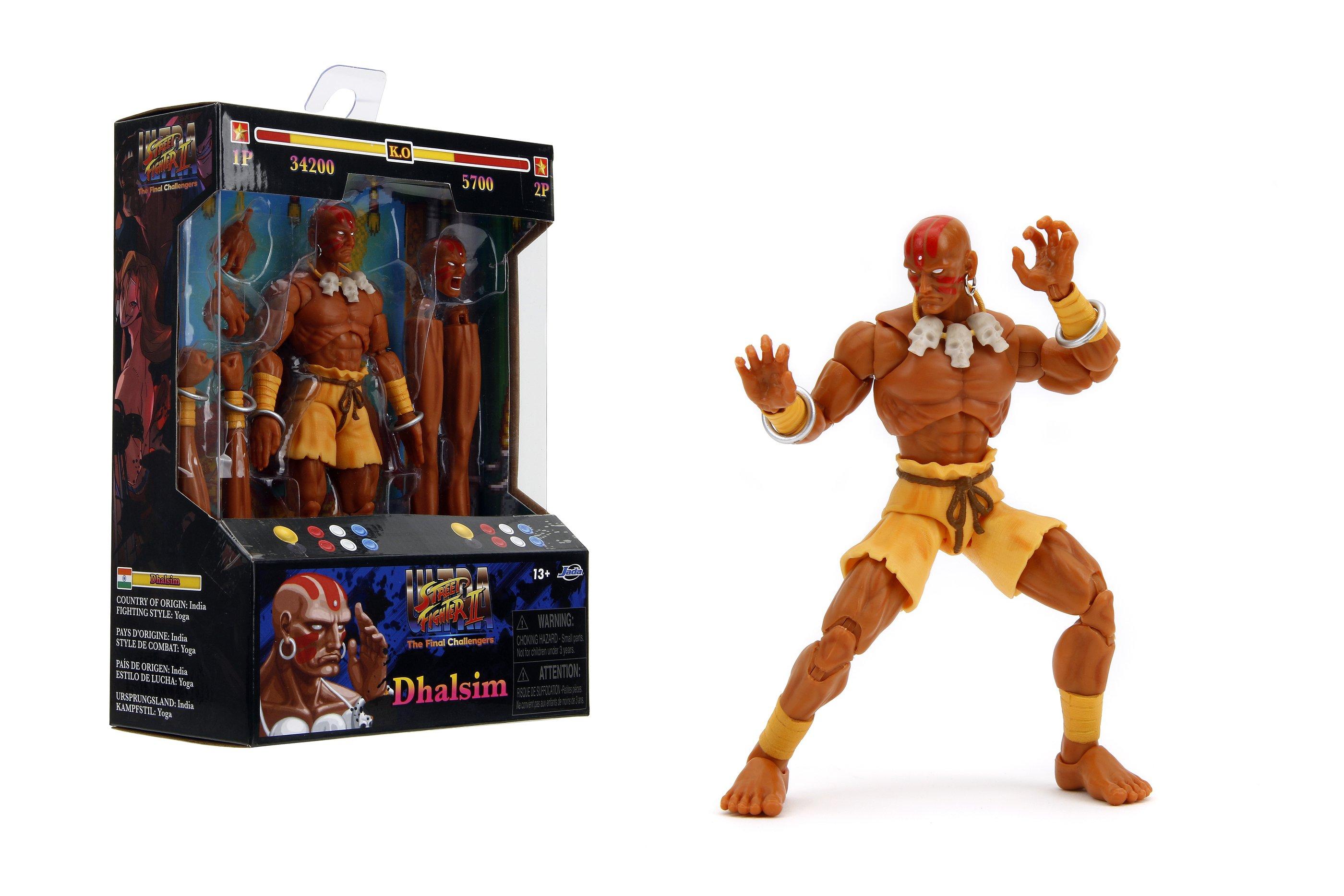 Jada Toys Street Fighter II Dhalsim 6-in Action Figure