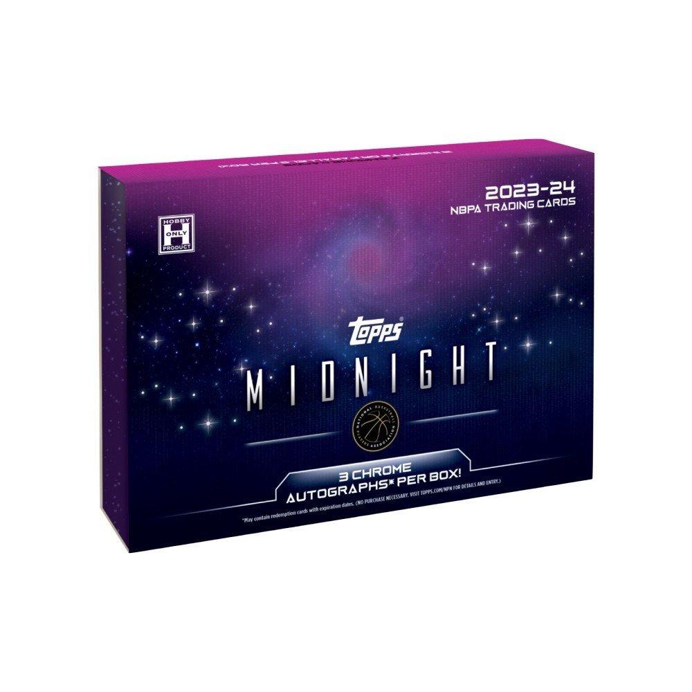 Topps Midnight 2023-24 NBAトレーディングカードボックス 2023-24 Topps Midnight NBA Basketball Hobby Box | GameStop