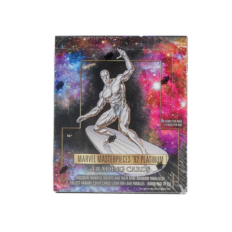 2024 Upper Deck Marvel Masterpieces '92 Platinum Hobby Box (12