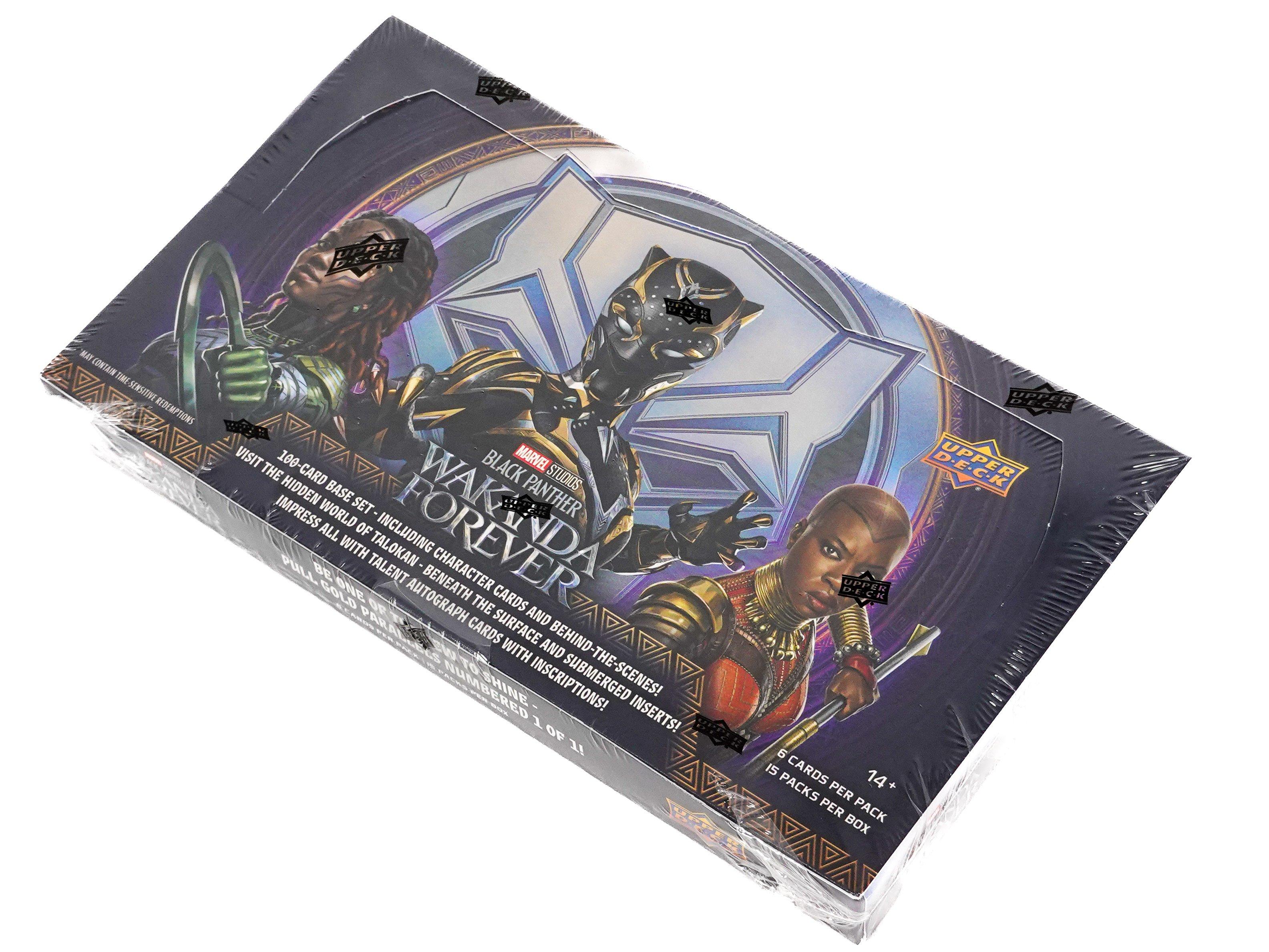 2024 Upper Deck Marvel Studios Black Panther: Wakanda Forever Hobby Box (15 Pack)