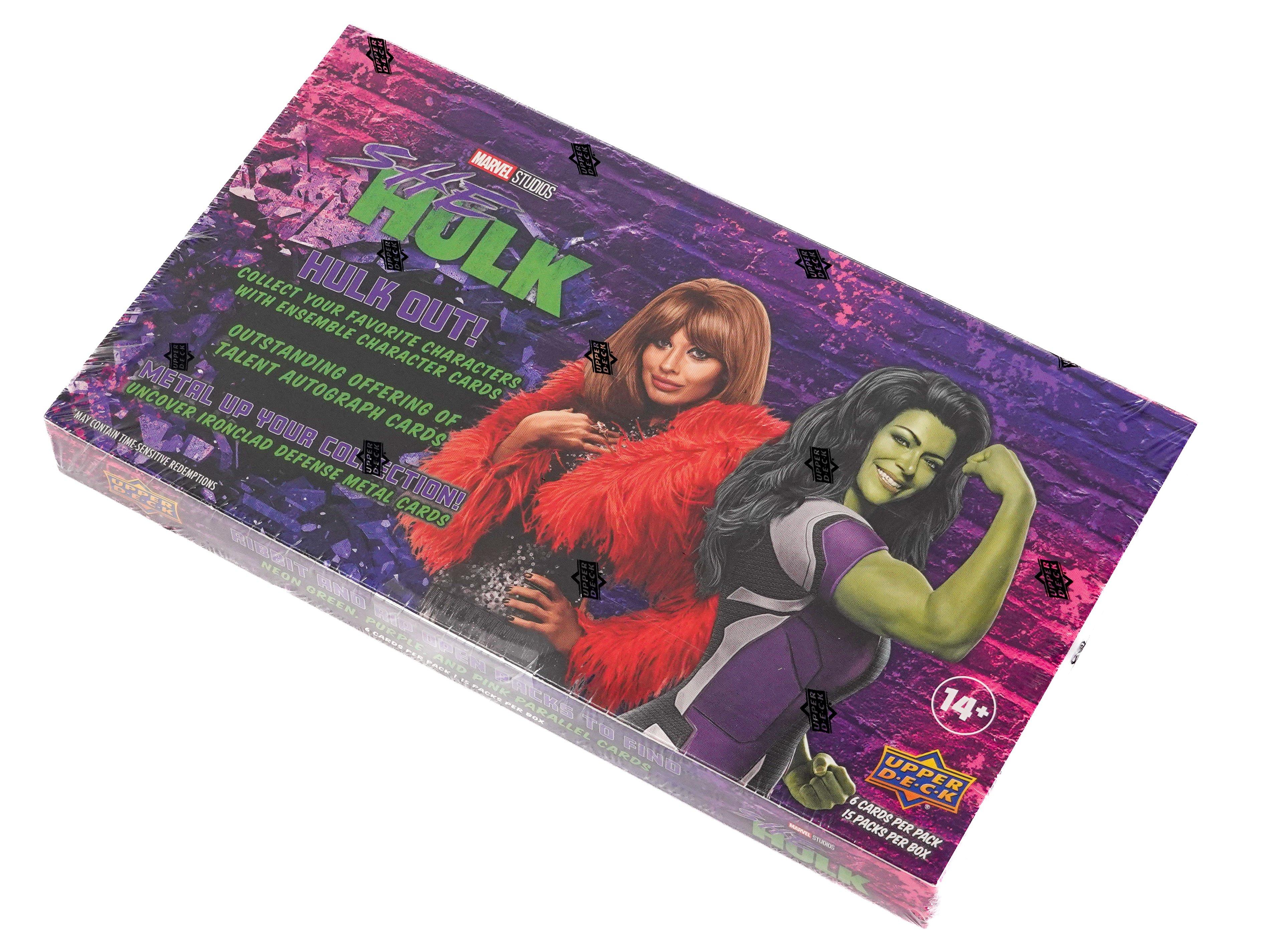 2024 Upper Deck Marvel Studios She-Hulk Trading Cards Hobby Box (15 Pack)