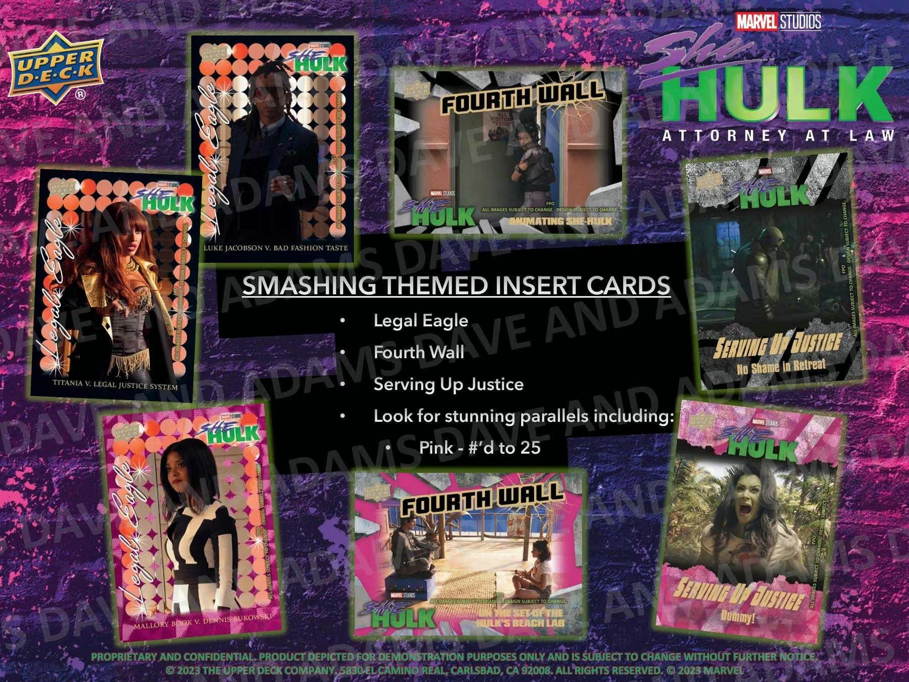 2024 Upper Deck Marvel Studios She-Hulk Trading Cards Hobby Box (15 Pack)