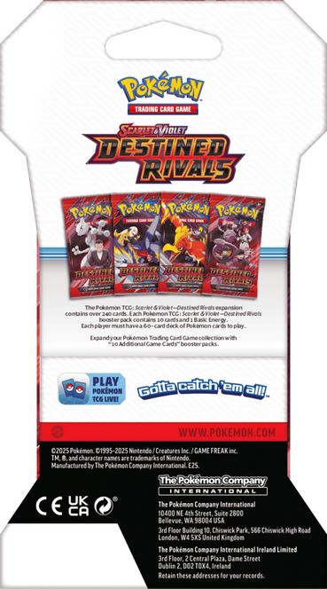 destined rivals booster box near me Pokemon Sports World Card Shop Violet with cards that celebrate evolution and strengthen your collection. Hit 100 Booster Boxes of