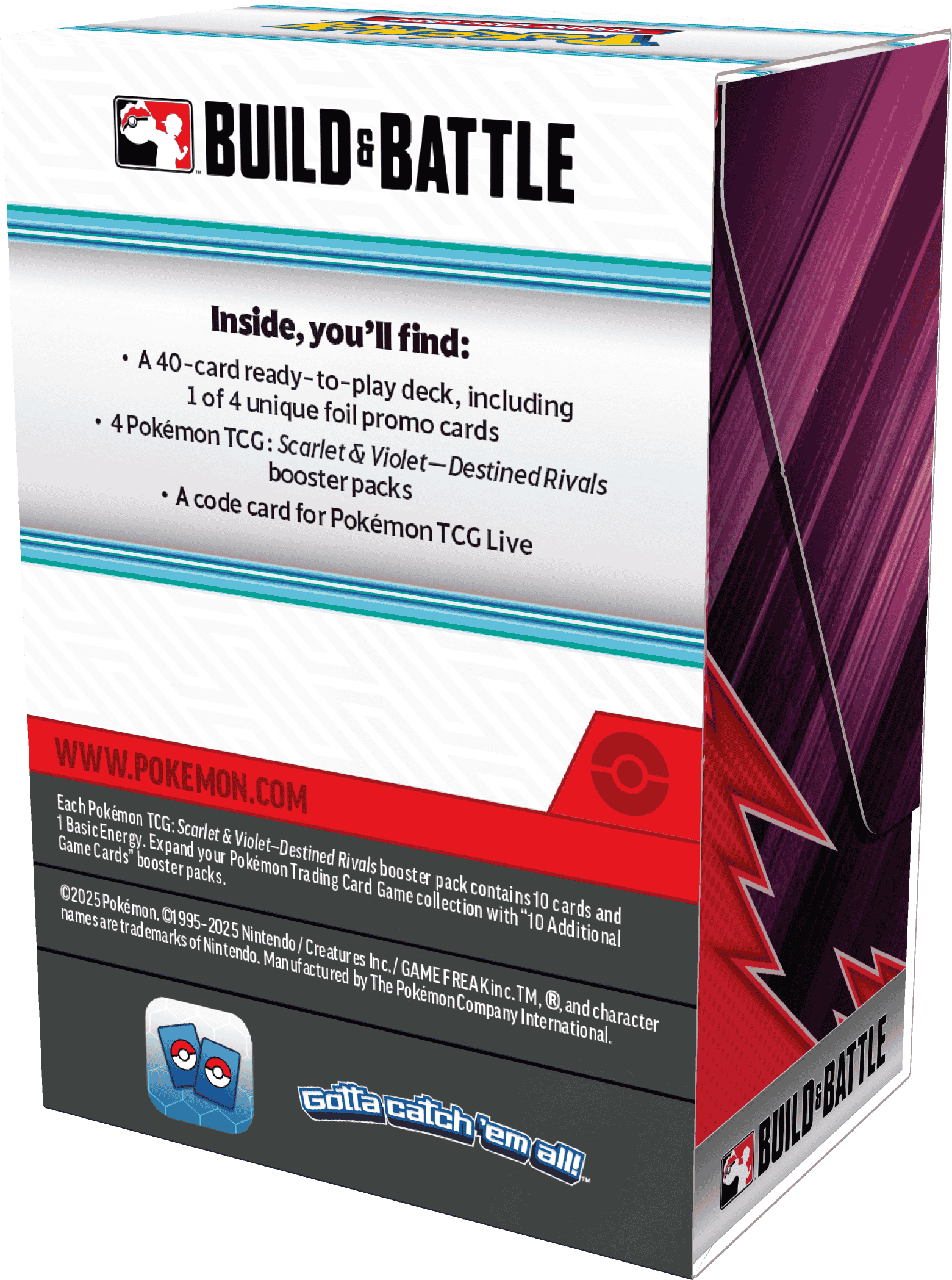Pokemon Trading Card Game: Destined Rivals Build and Battle Box