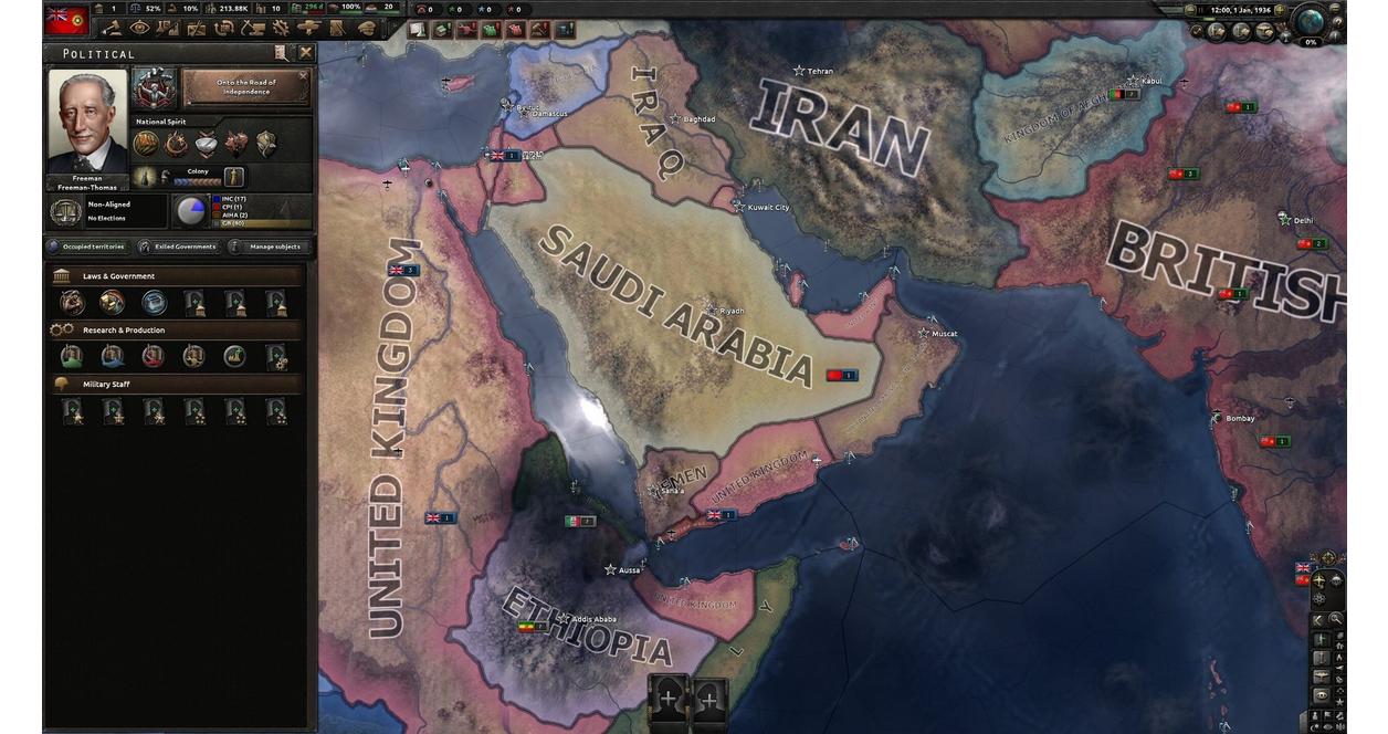 Hearts of Iron IV: Graveyard of Empires - Country Pack PC Steam