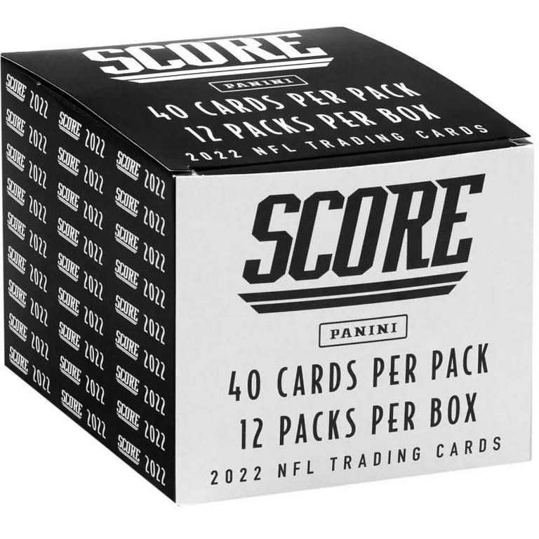 2022 Panini NFL Score Football Fat Pack Box (12-Pack)