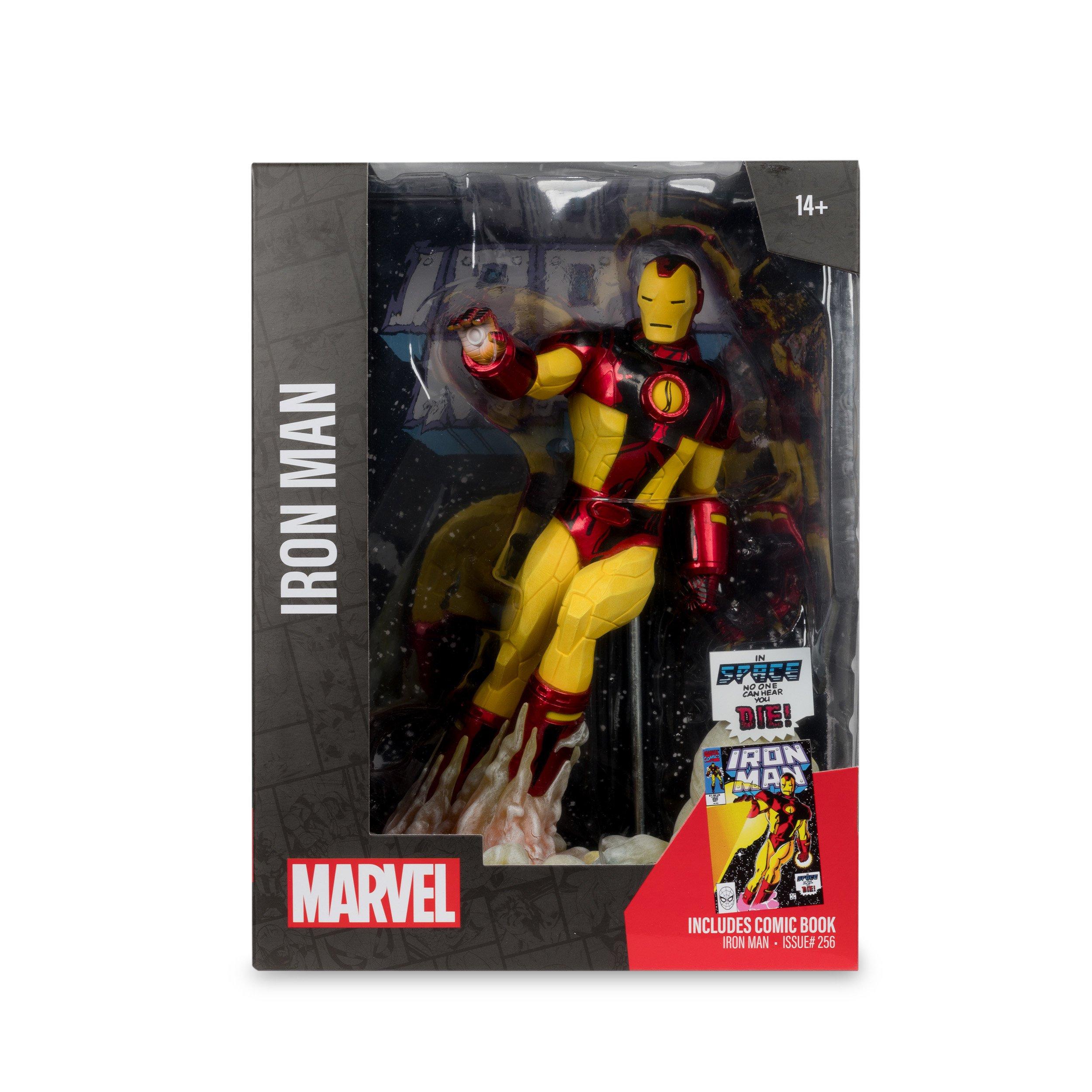 McFarlane Toys Marvel Iron Man Scene and Comic Issue 256 1