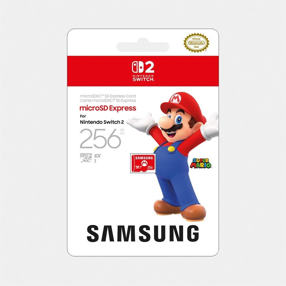 Samsung microSD Express Card - 256GB for Nintendo Switch 2