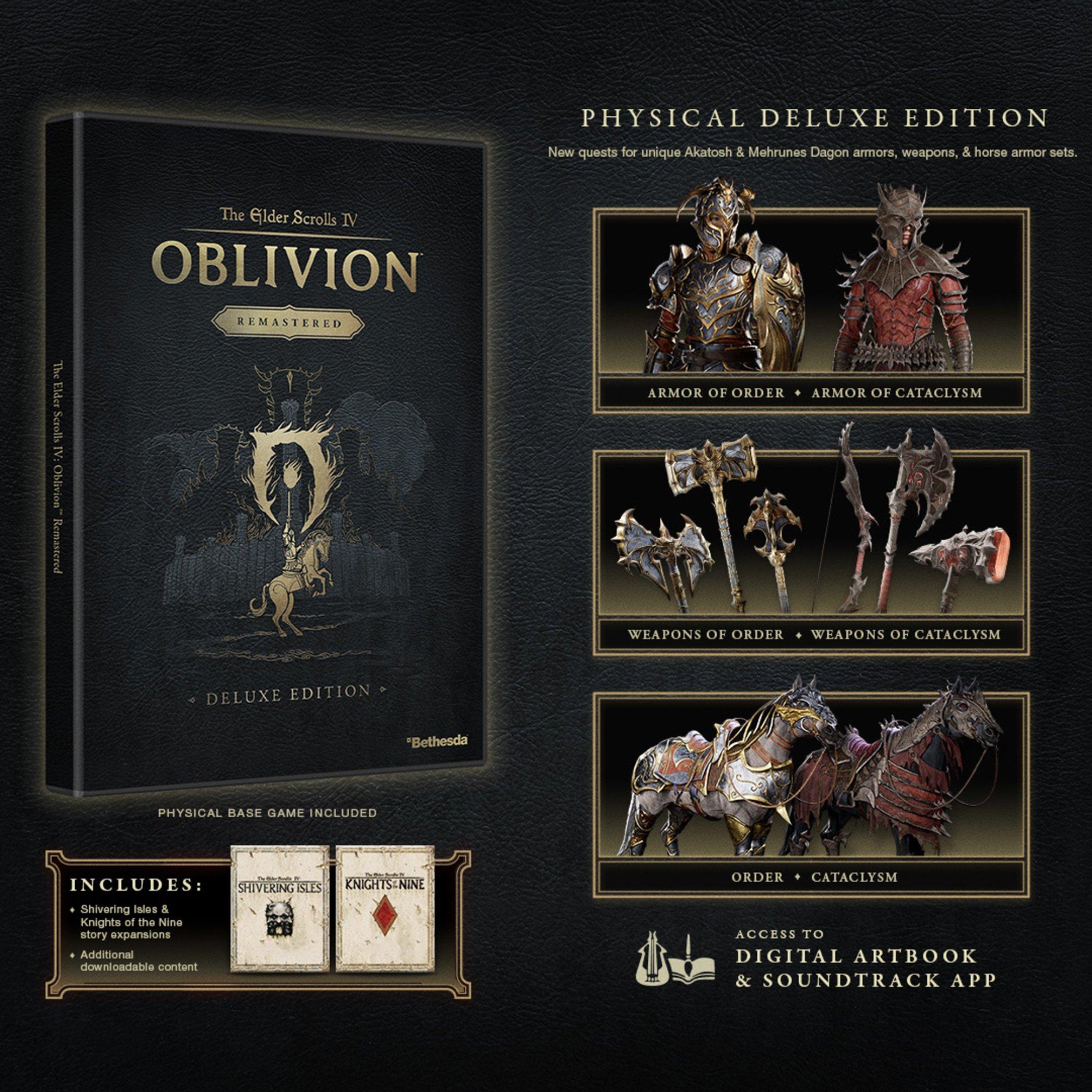The Elder Scrolls IV: Oblivion Remastered - Physical Deluxe Edition