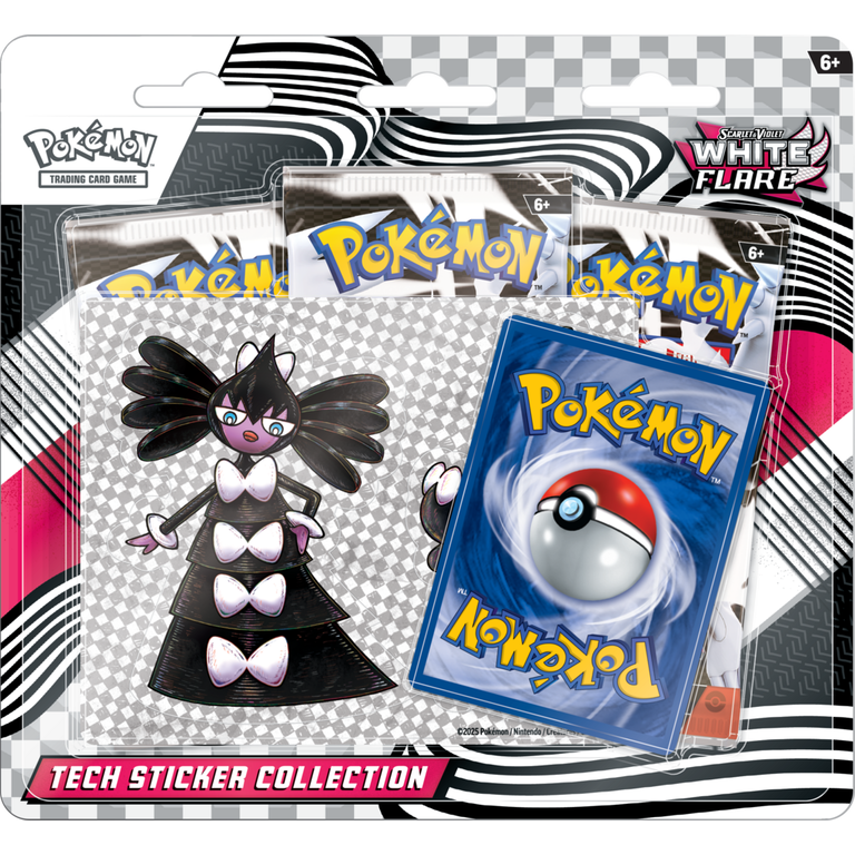 Pokemon Trading Card Game: White Flare Tech Sticker Collection 3