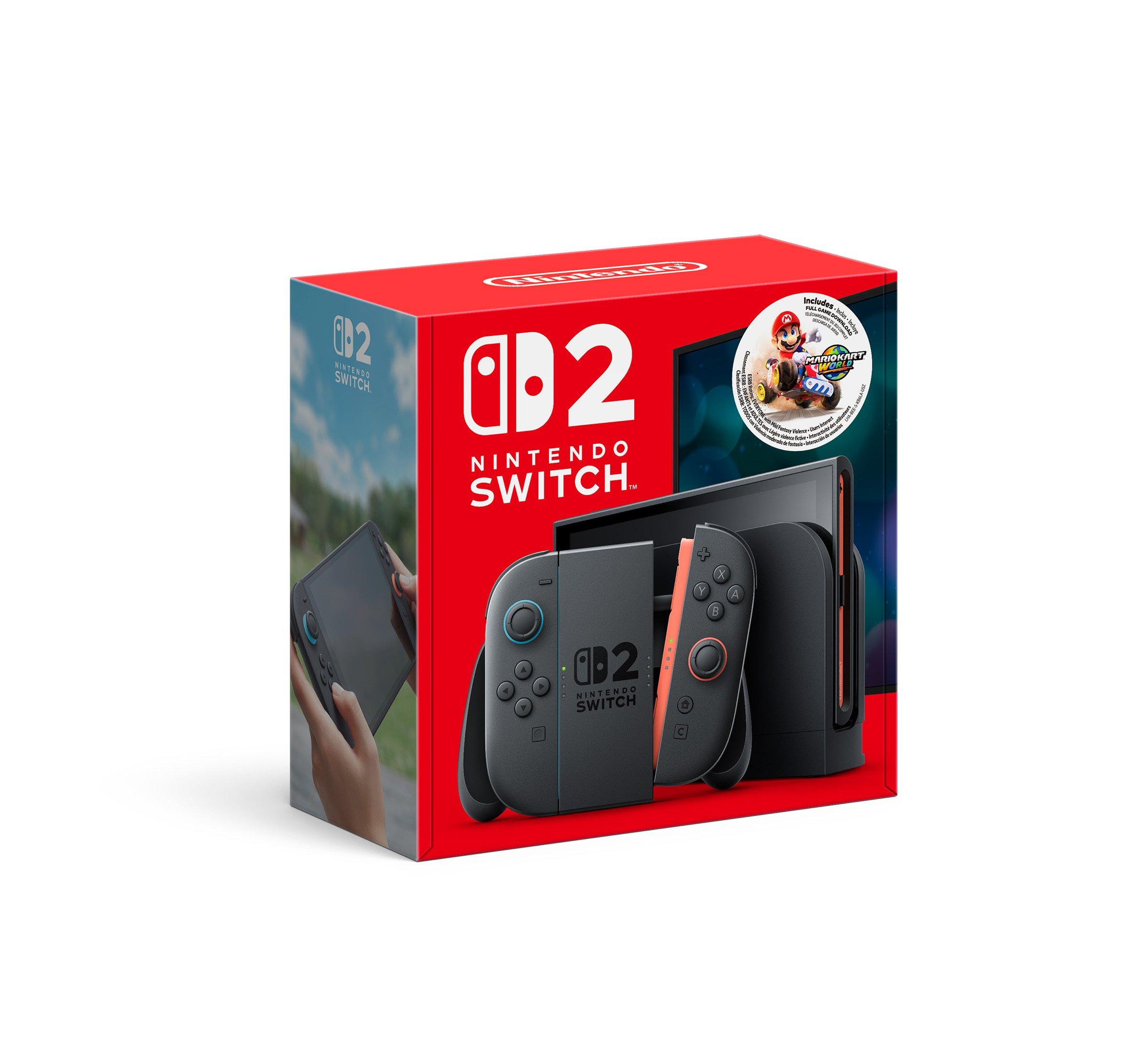 Nintendo Switch 2 Console and Mario Kart World Bundle