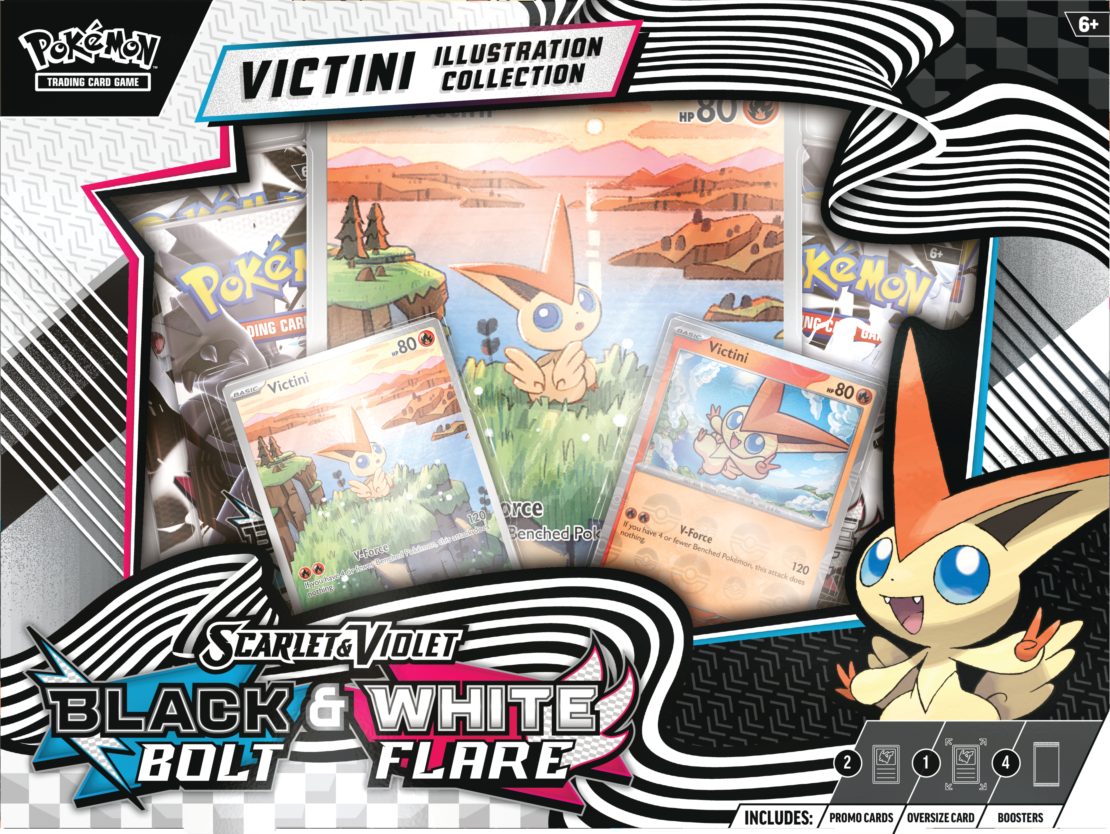 Pokemon Trading Card Game: Unova Victini Illustration Collection