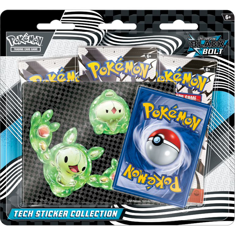 ポケモンカードゲーム Pokemon Card Game Black Bolt 3boxes Pokemon Trading Card Game: Black Bolt Tech Sticker