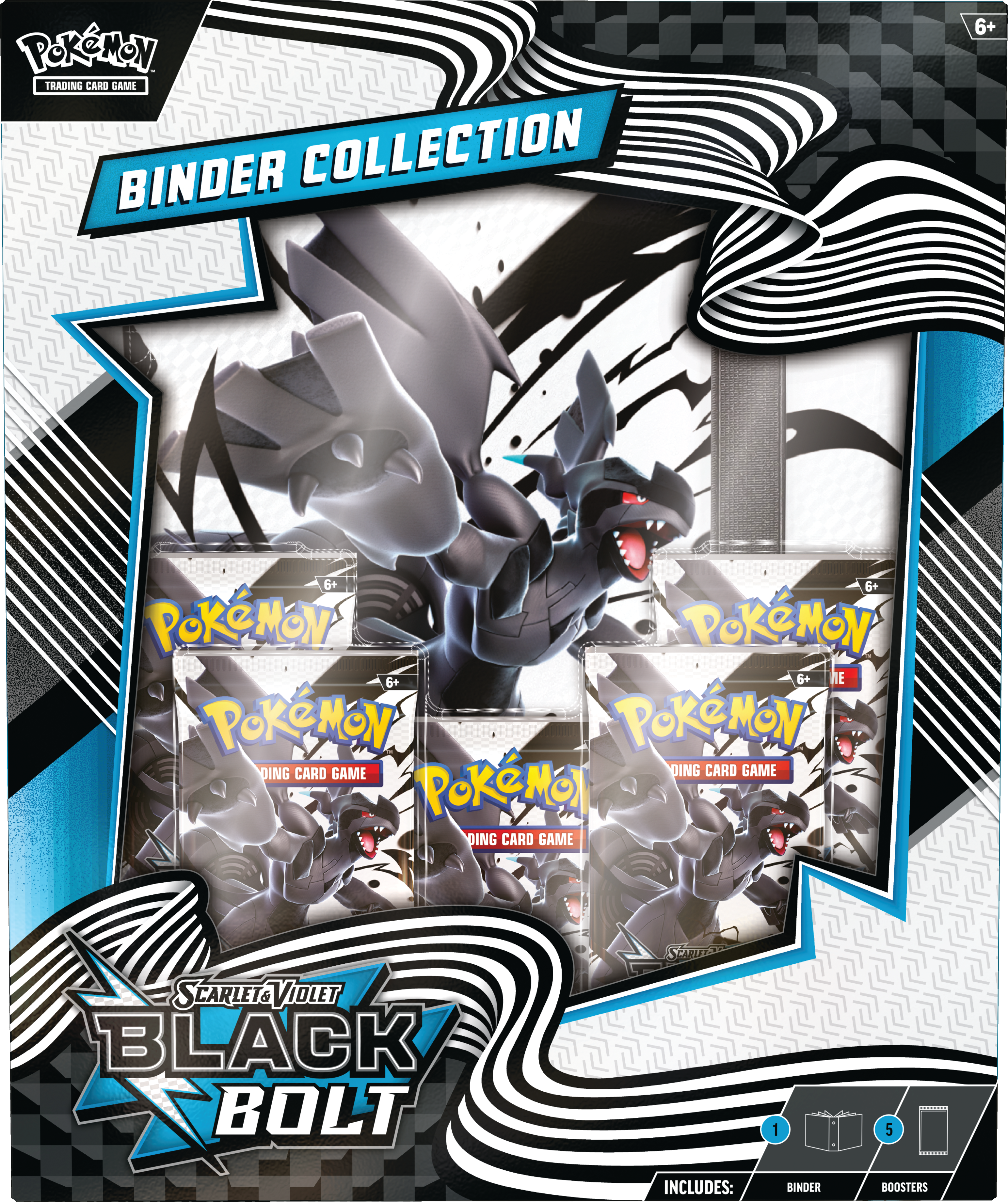 Pokemon Trading Card Game: Black Bolt Binder Collection
