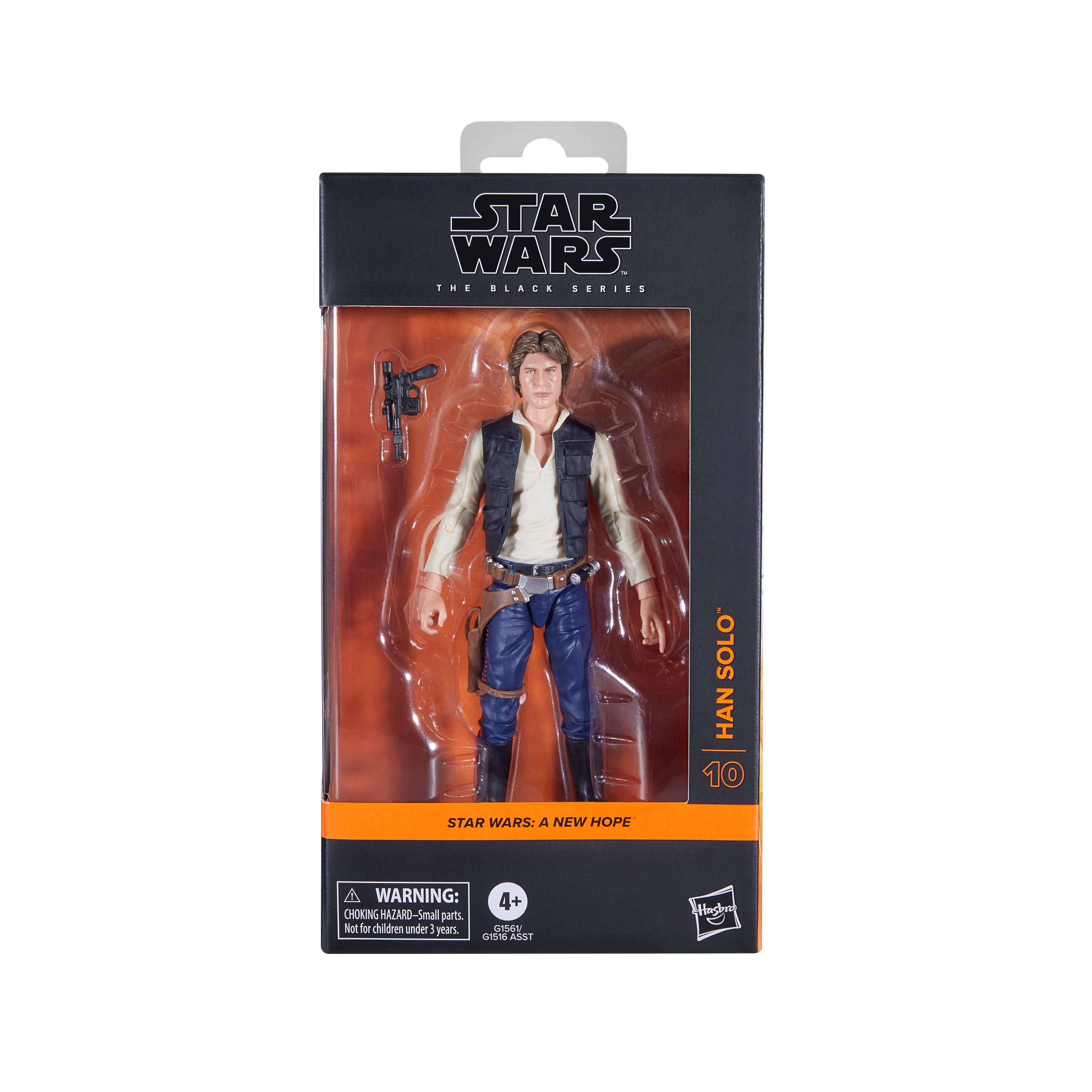 Hasbro Star Wars: A New Hope Han Solo (The Black Series) 6-in Action Figure