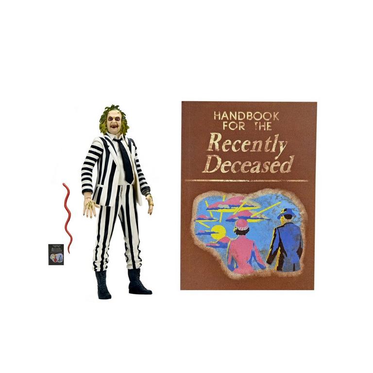 NECA Beetlejuice - Beetlejuice Ultimate Striped Suit 7-in Scale Action Figure
